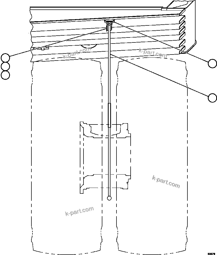 Komatsu parts book diagram for AFE67-B 960E-2 S/N A30074 - A30083, A30089 - A30091, A30093 - A30095 & A30098 - A30106  ESCONDIDA: ROCK EJECTORS INSTALLATION