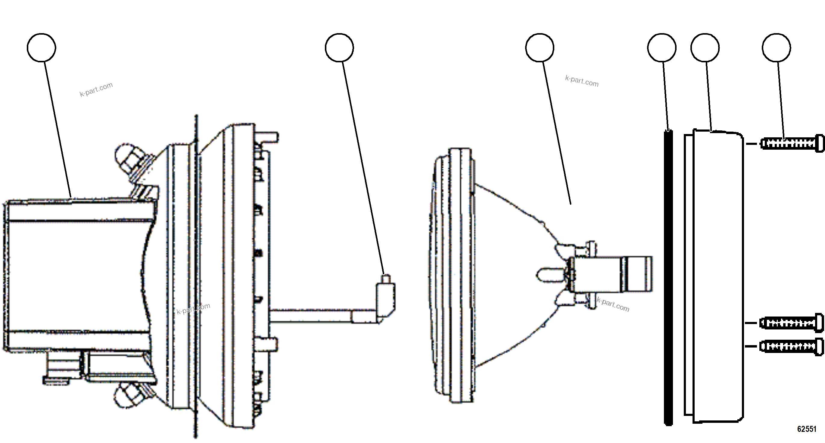 Komatsu parts book diagram for AFE69-A 730E-8 S/N A40002 HAILE GOLD MINE: LIGHT ASSEMBLY (HID)