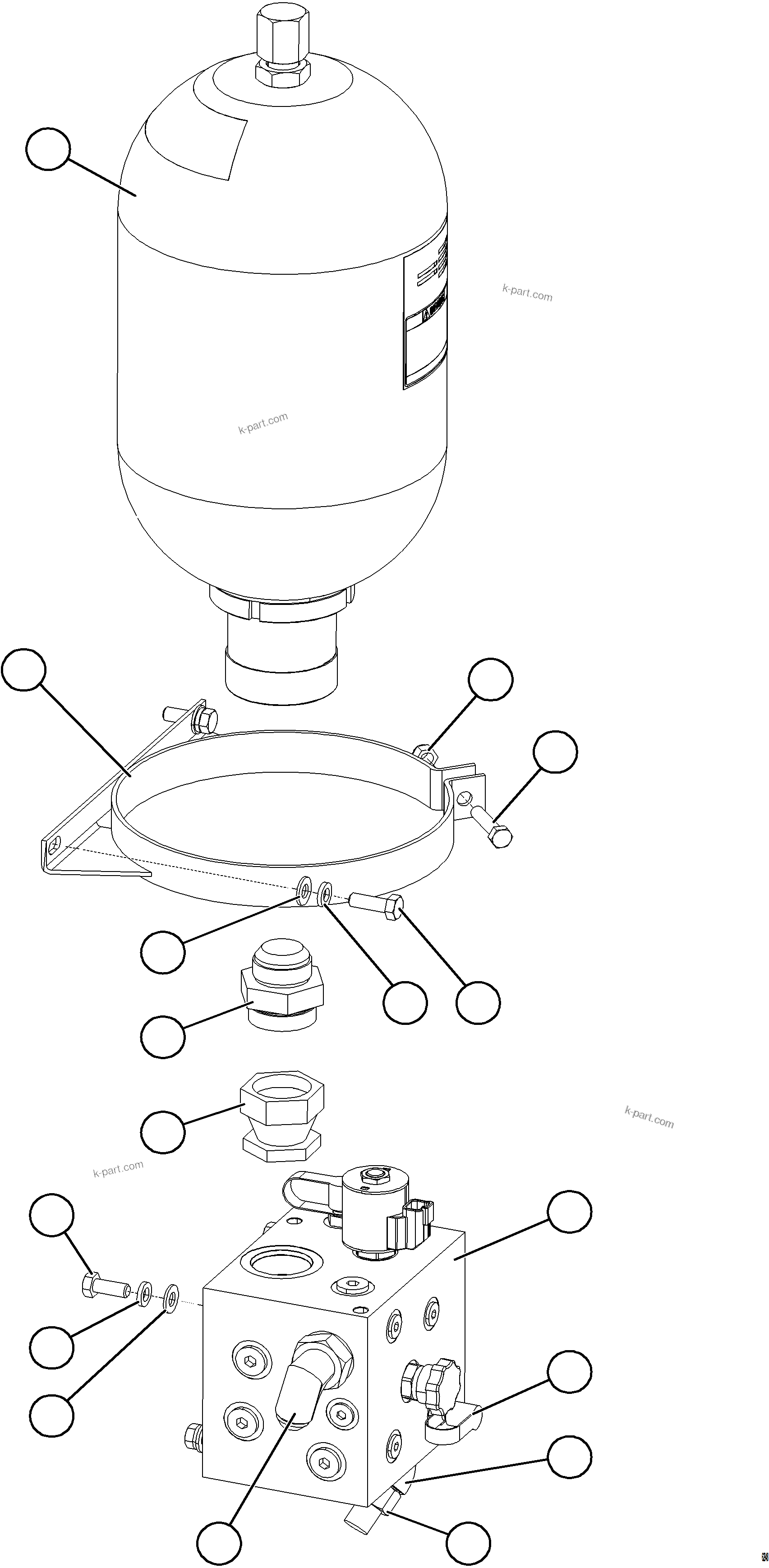 Komatsu parts book diagram for AFE73-F 980E-4 S/N A40071 COLLAHUASI: ACCESSORY DRIVE PIPING    2/2