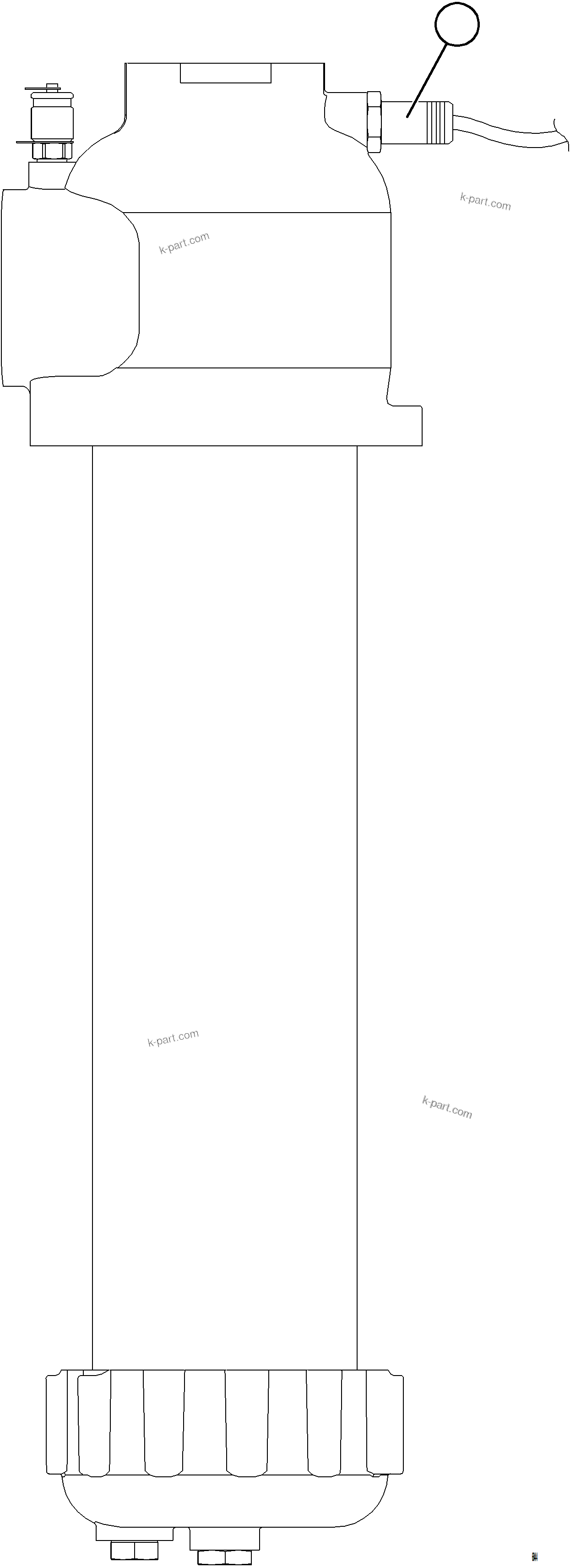 Komatsu parts book diagram for AFE75-M 980E-5 S/N A50044 - A50046, A50048  COPPER MOUNTAIN: HOIST FILTER PRESSURE SWITCHES