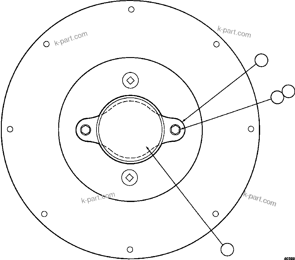 Komatsu parts book diagram for AFE77-D 830E-5 S/N A50007 & A50018  UNITED TACONITE: HUBODOMETER INSTALLATION