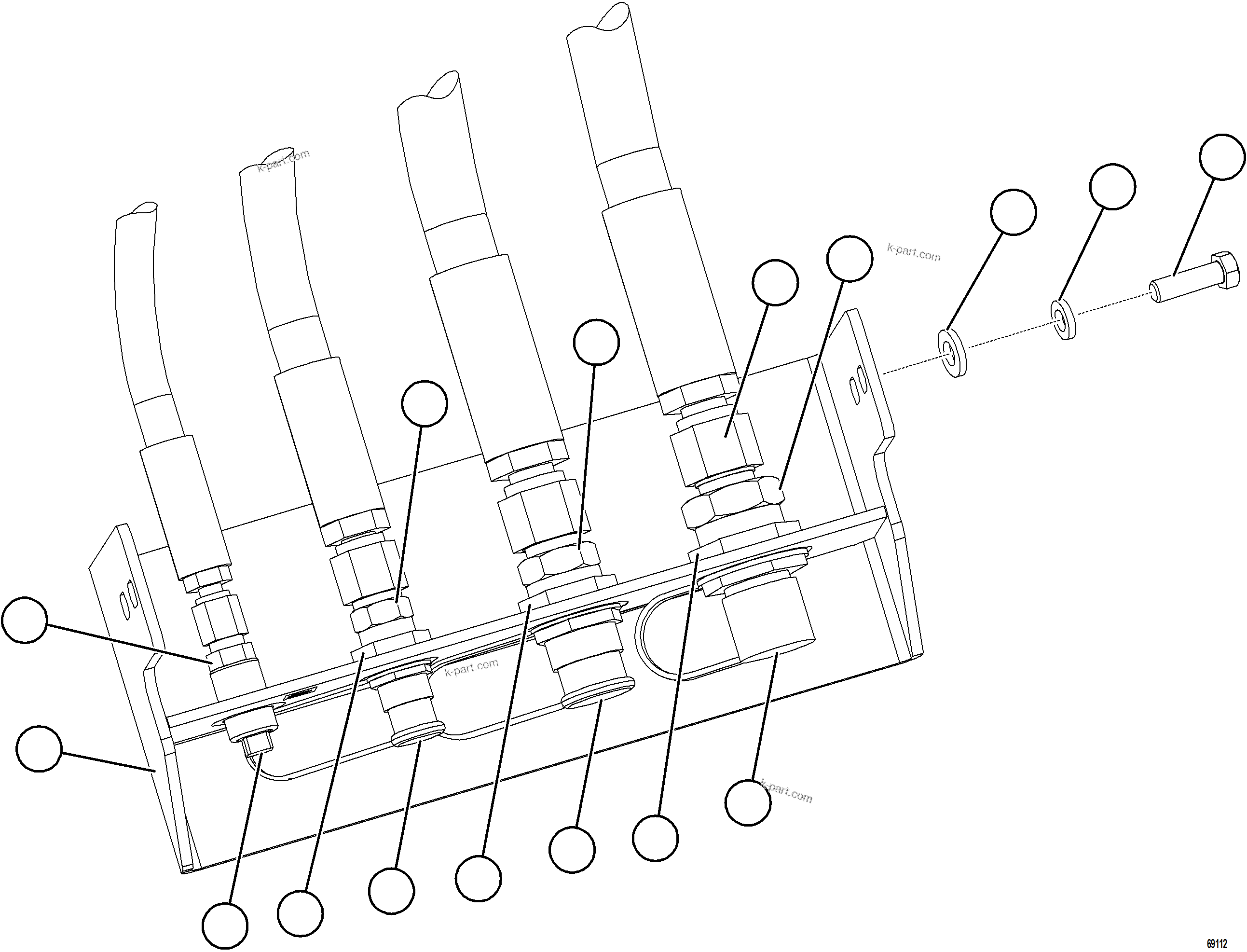 Komatsu parts book diagram for AFE78-H 930E-5 S/N A40038 - A40041, A40044 - A40045, A40048 - A40049, A40053  SOUTHFLANK: SERVICE CENTER SUPPLY