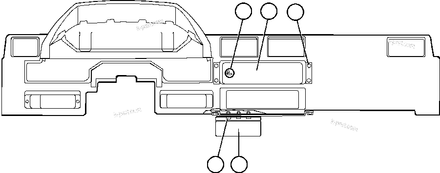 Komatsu parts book diagram for 330M S/N A10190-A10195 (DH637) (SA12V140Z-1): LIGHTER & ASHTRAY INSTALLATION