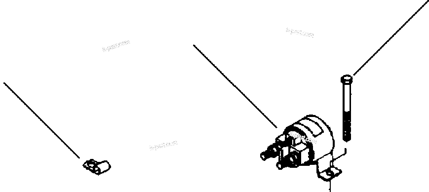 Komatsu parts book diagram for 330M S/N A10190-A10195 (DH637) (SA12V140Z-1): STARTING AID MOUNTING