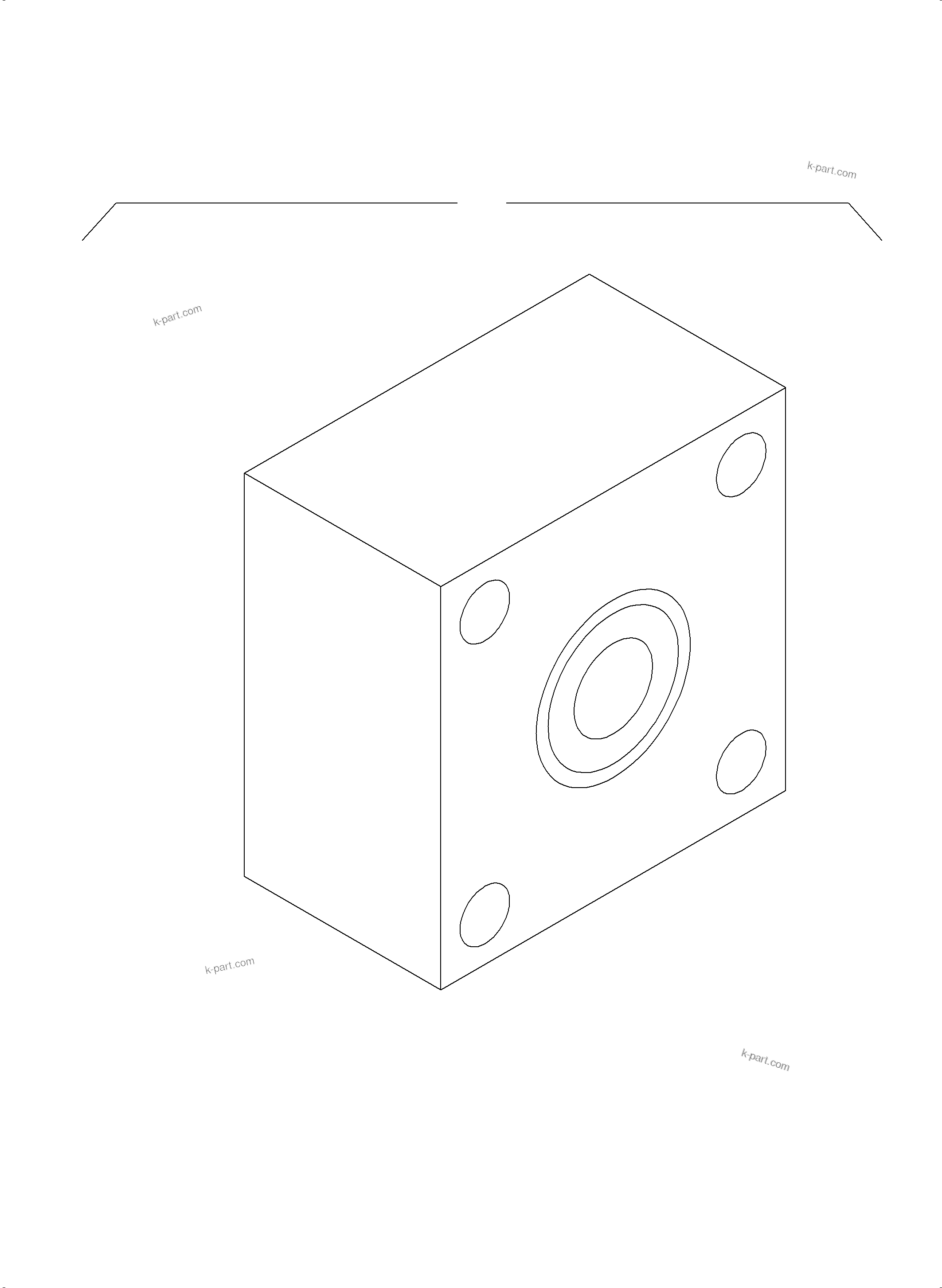 Komatsu parts book diagram for PC3000-6E S/N 06262: ANTICAVITATION VALVE