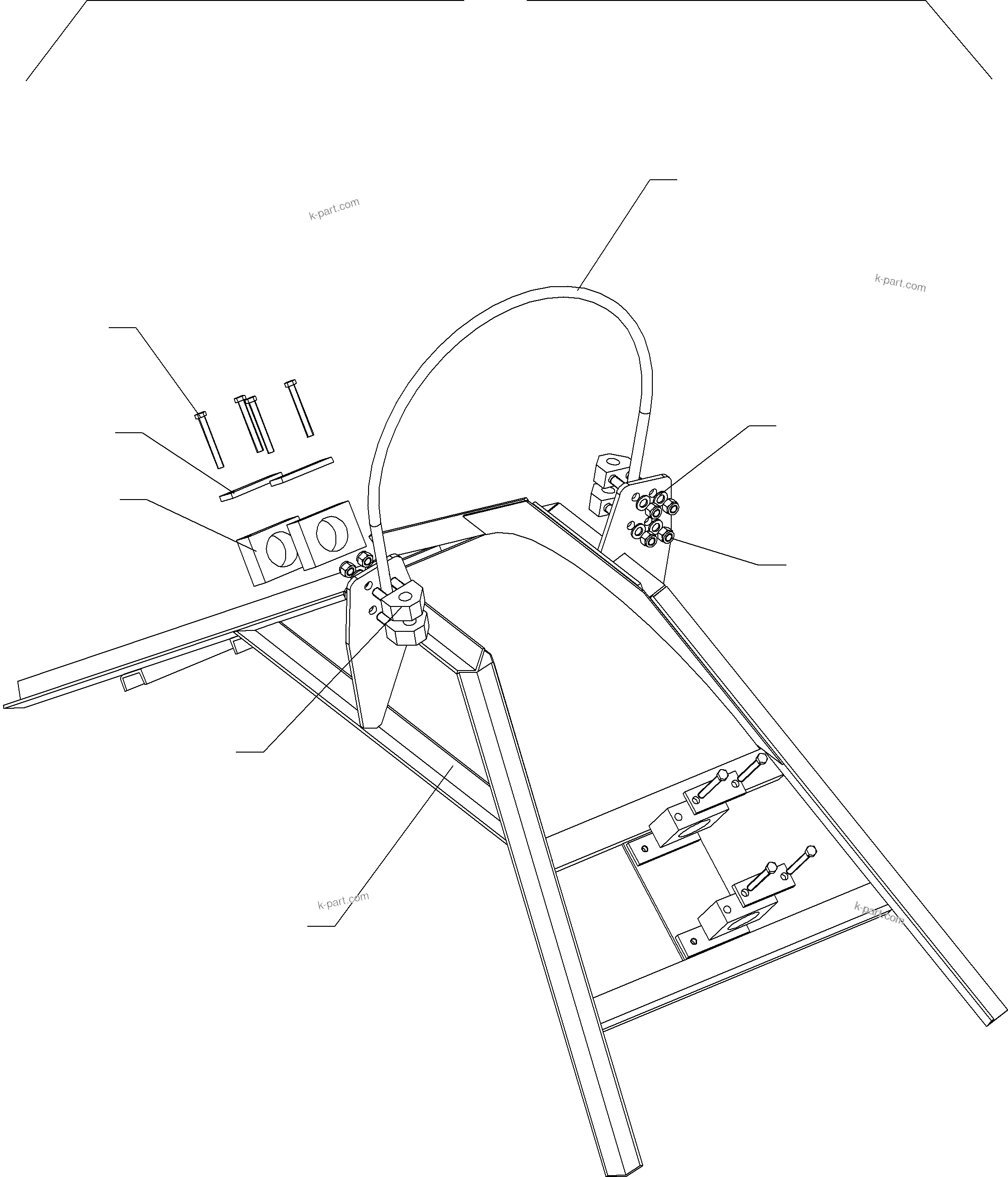 Komatsu parts book diagram for PC3000-6E S/N 06262: CABLE SUPPLY