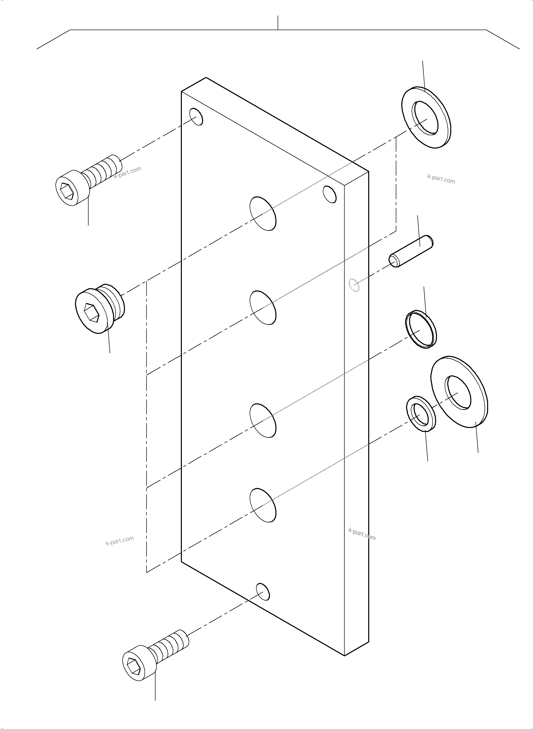 Komatsu parts book diagram for PC3000-6E S/N 06313: VALVE - ERMERGENCY SOURCE