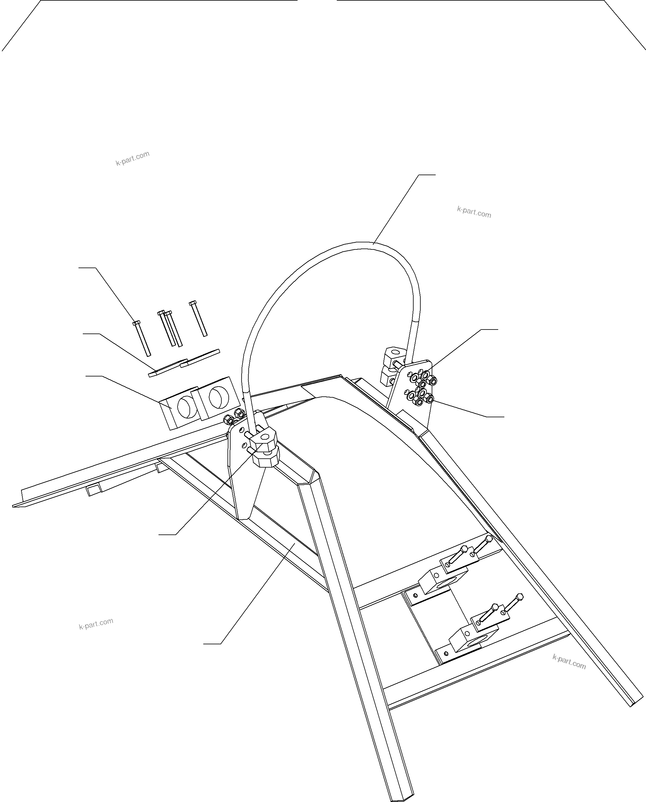 Komatsu parts book diagram for PC4000-6E S/N 08202: CABLE SUPPLY