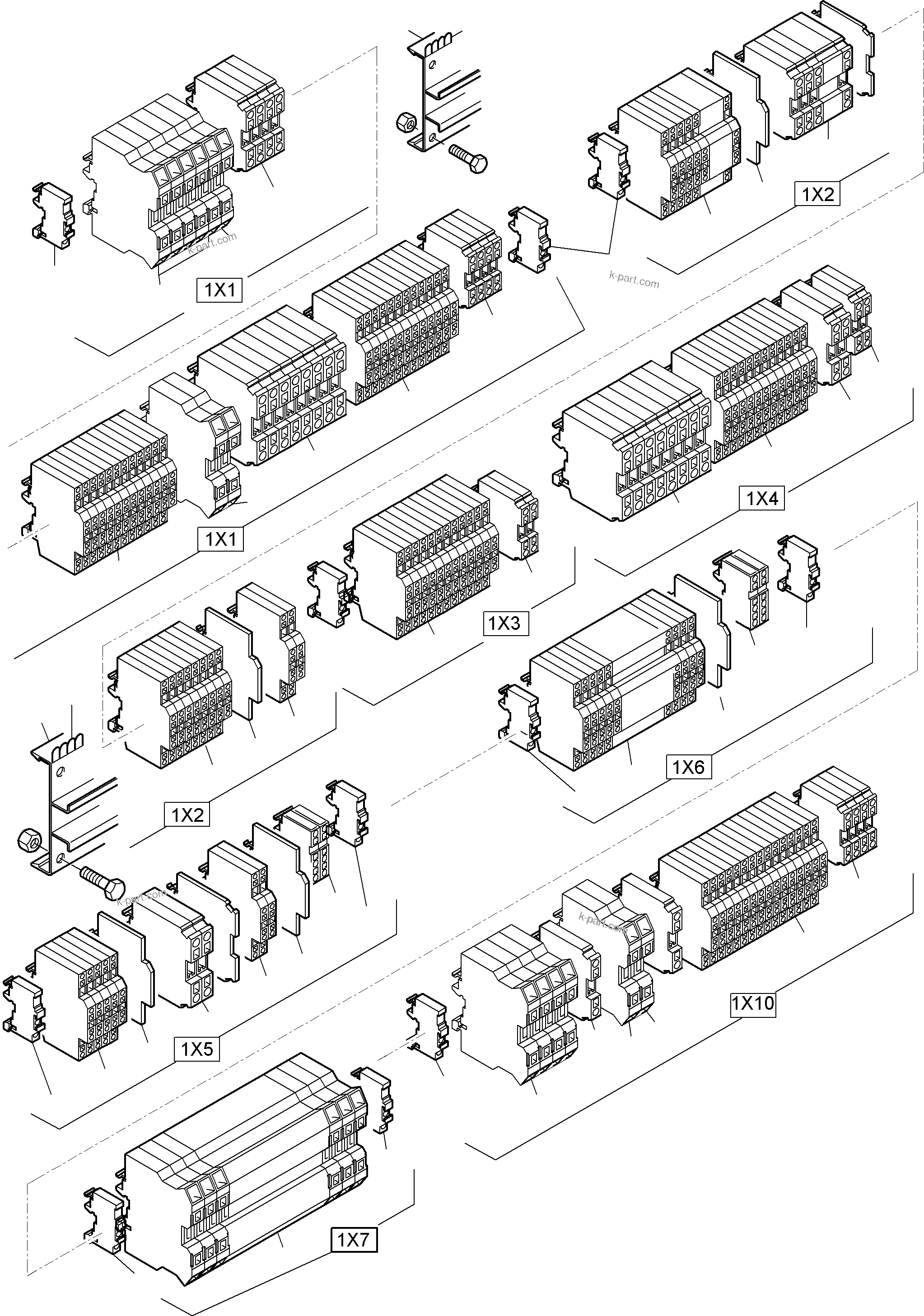 Komatsu parts book diagram for PC4000-6E S/N 08204: MOUNTING PLATE - CAB SUPPORT