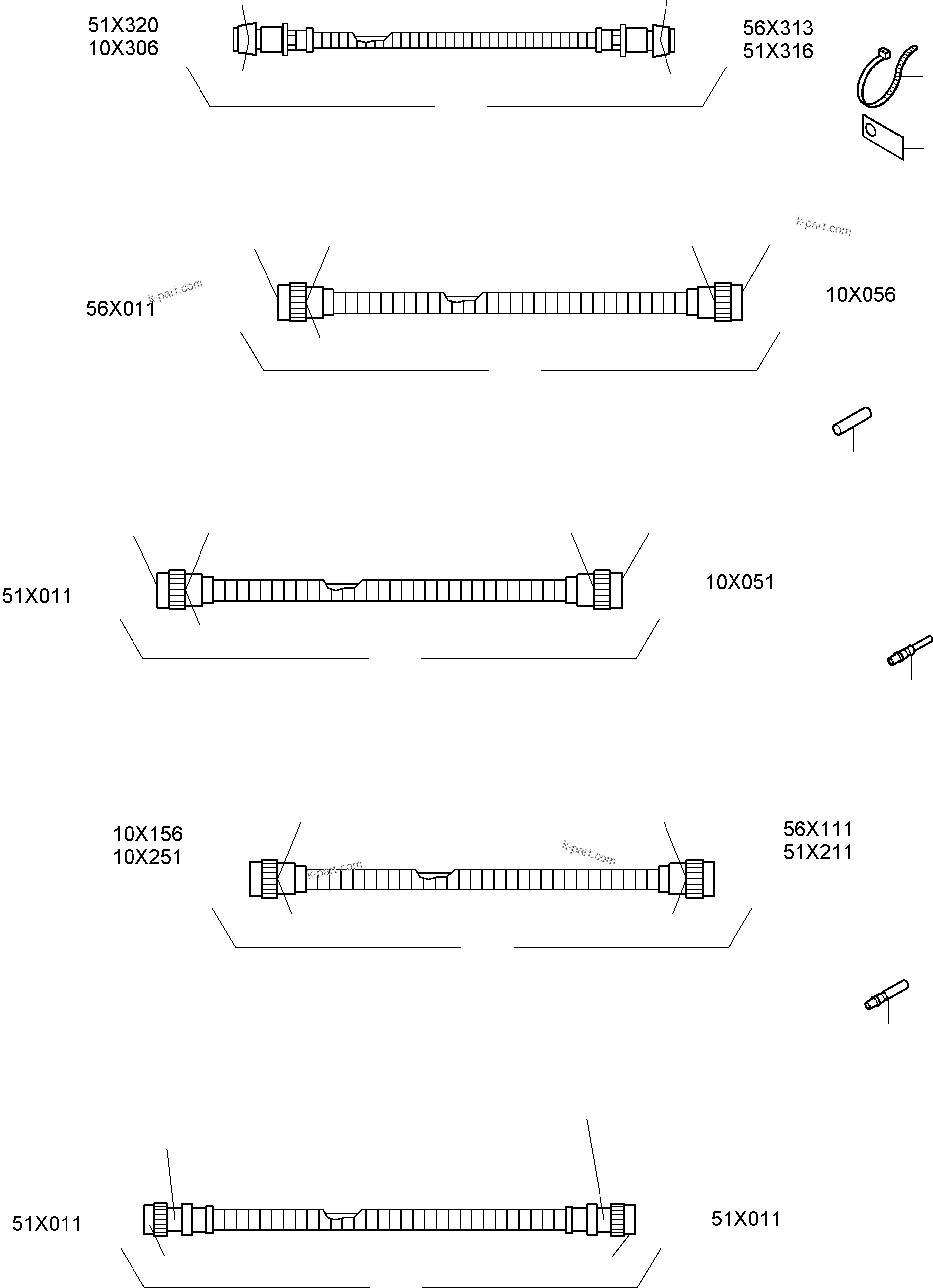 Komatsu parts book diagram for PC4000-6 S/N 08210: E-PARTS CONTROLLER