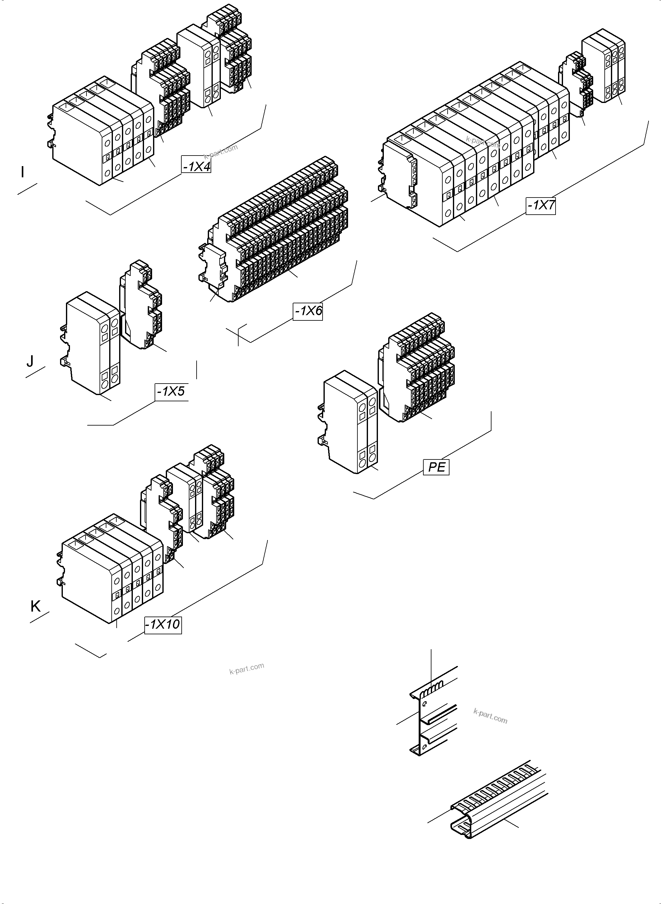 Komatsu parts book diagram for PC4000-6 S/N 08241: TOOL CATALOG