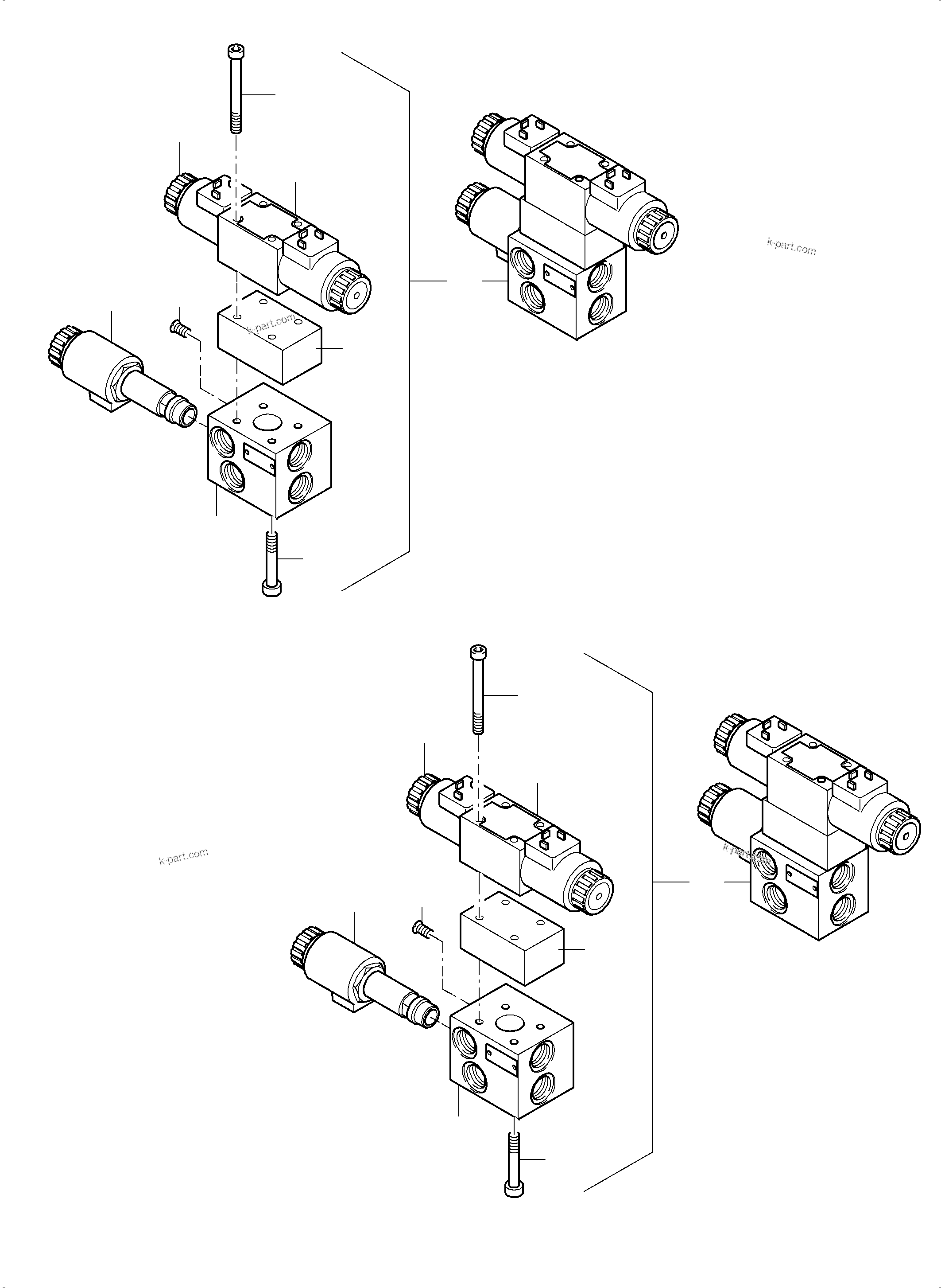 Komatsu parts book diagram for PC4000-6E S/N 08286: CONTROL PLATE