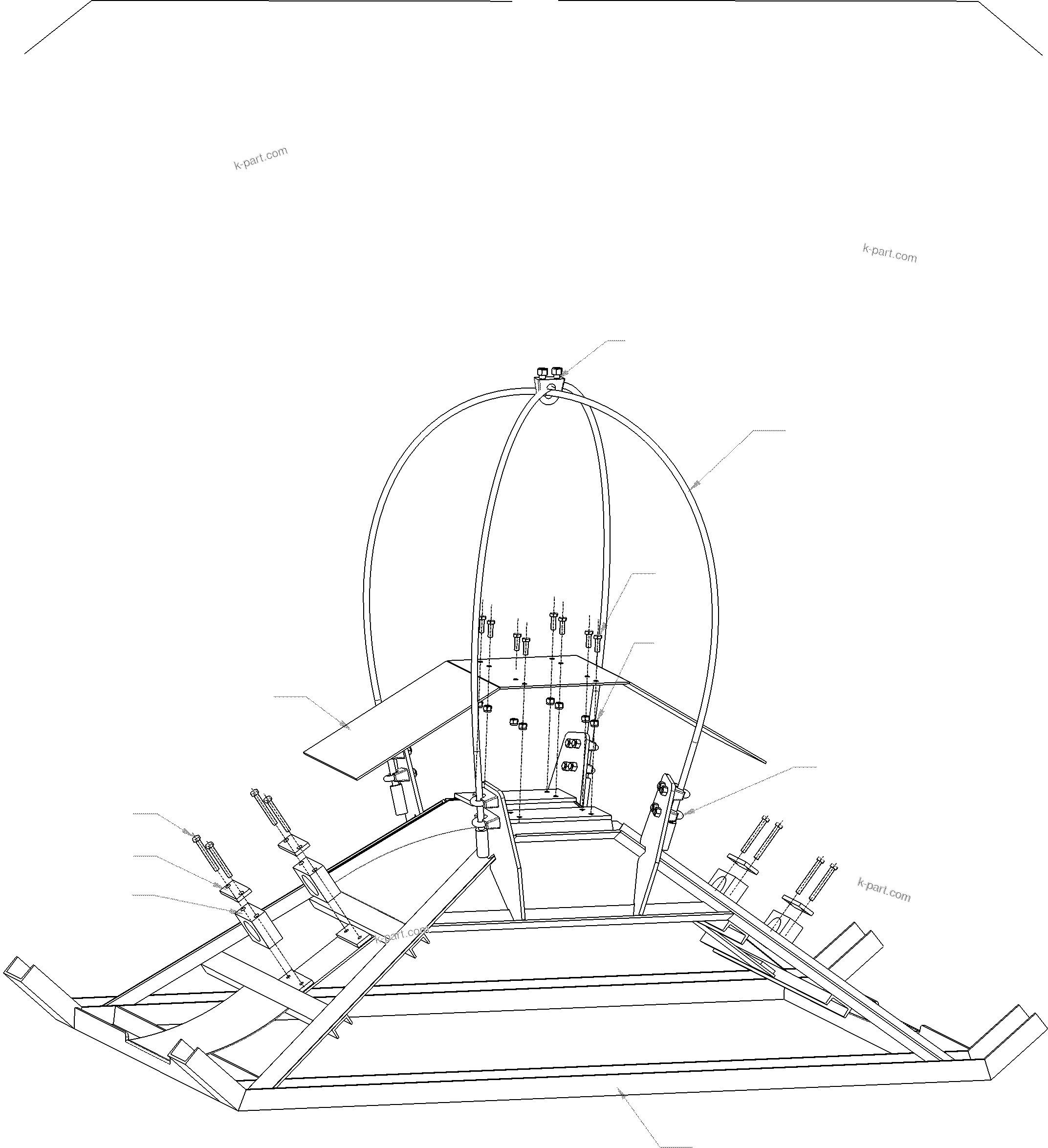 Komatsu parts book diagram for PC4000-6E S/N 08286: CABLE SUPPLY