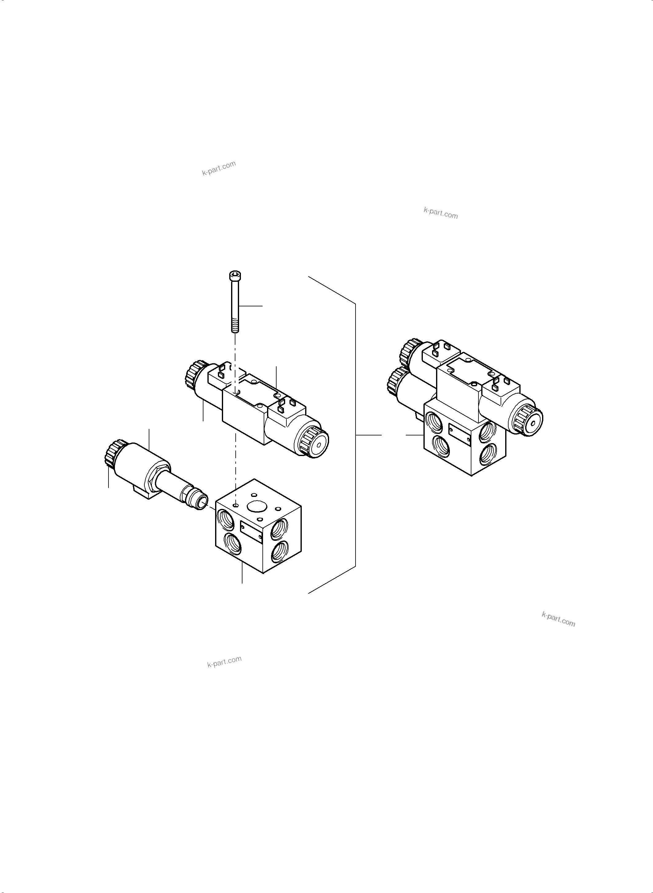Komatsu parts book diagram for PC8000-6E S/N 12085: CONTROL PLATE