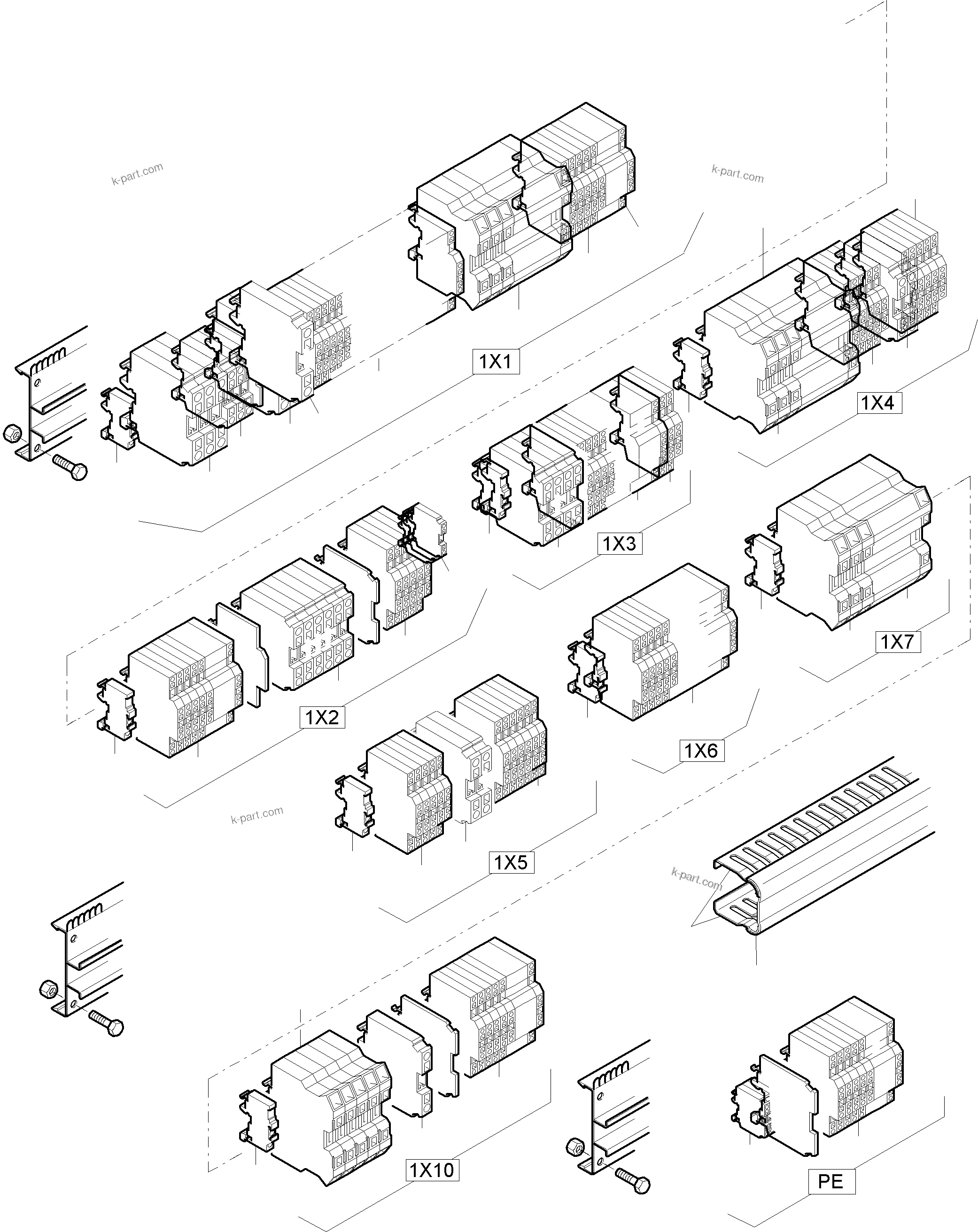Komatsu parts book diagram for PC8000-6E S/N 12085: MOUNTING PLATE - CAB SUPPORT