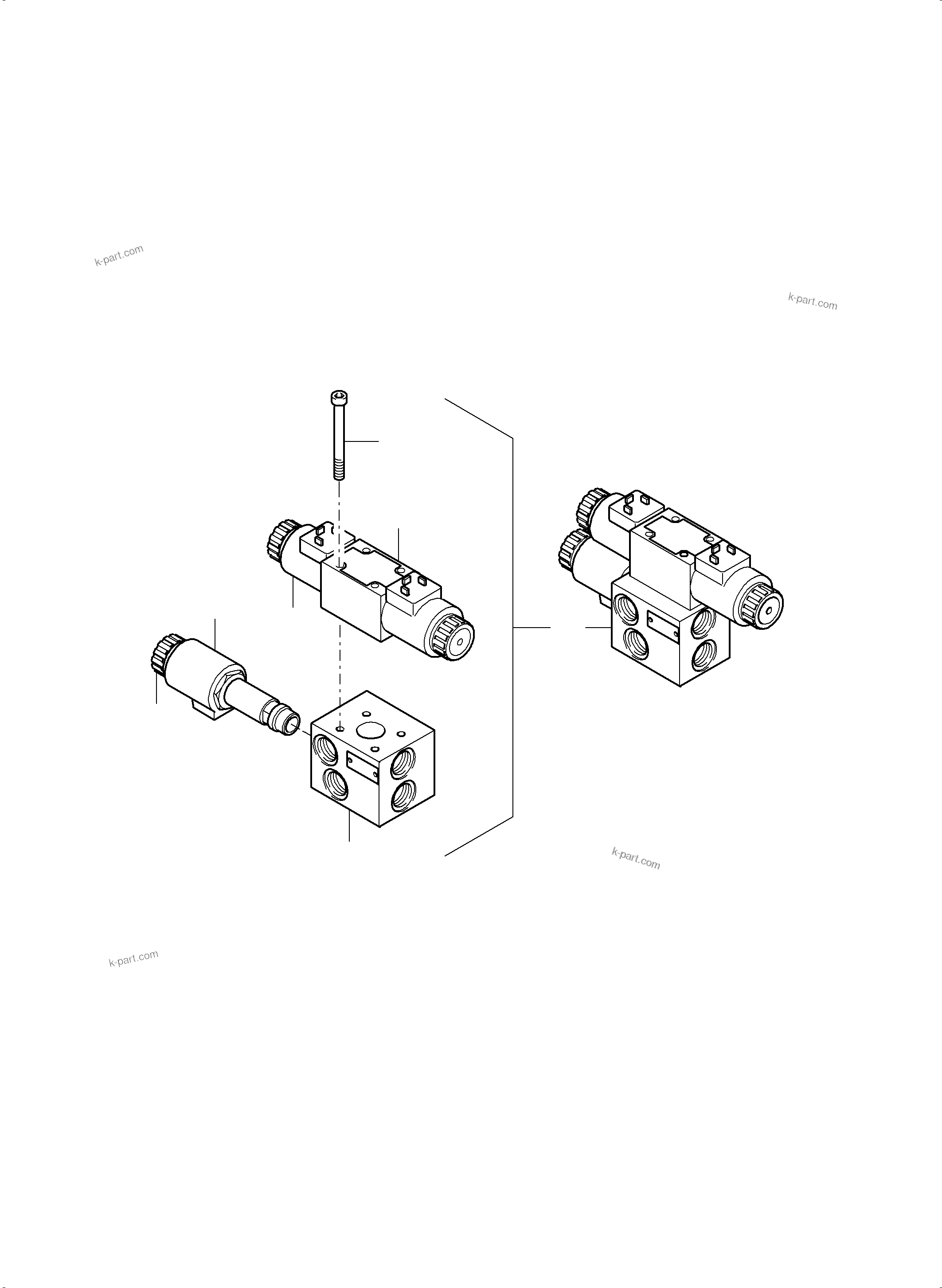 Komatsu parts book diagram for PC8000-6E S/N 12088: CONTROL PLATE