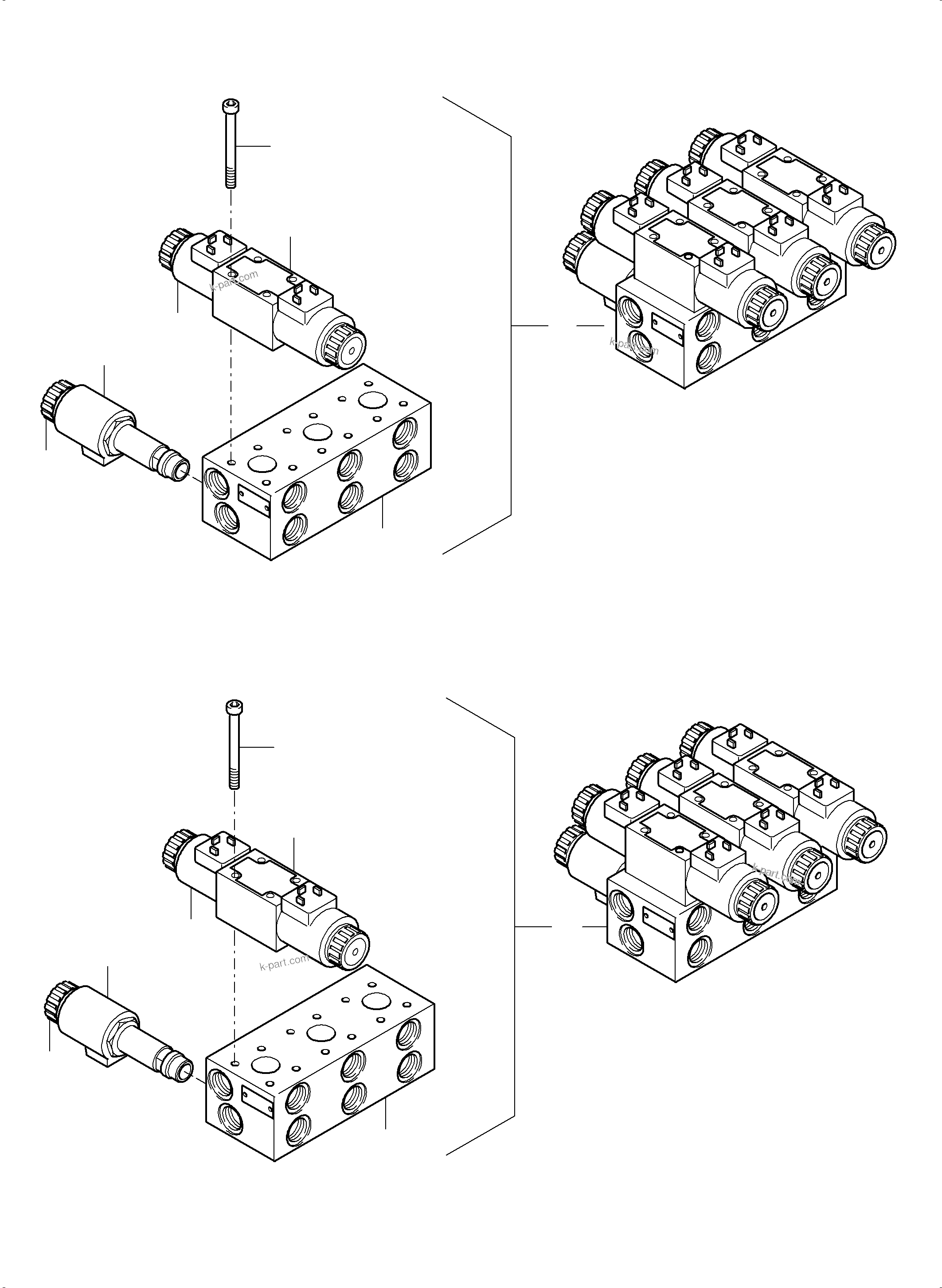 Komatsu parts book diagram for PC8000-6E S/N 12088: CONTROL PLATE