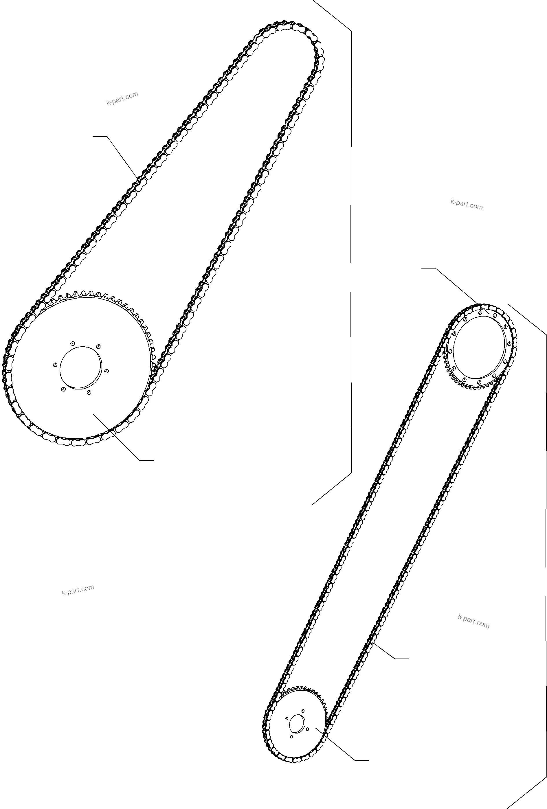 Komatsu parts book diagram for PC8000-6E S/N 12088: CABLE DRUM