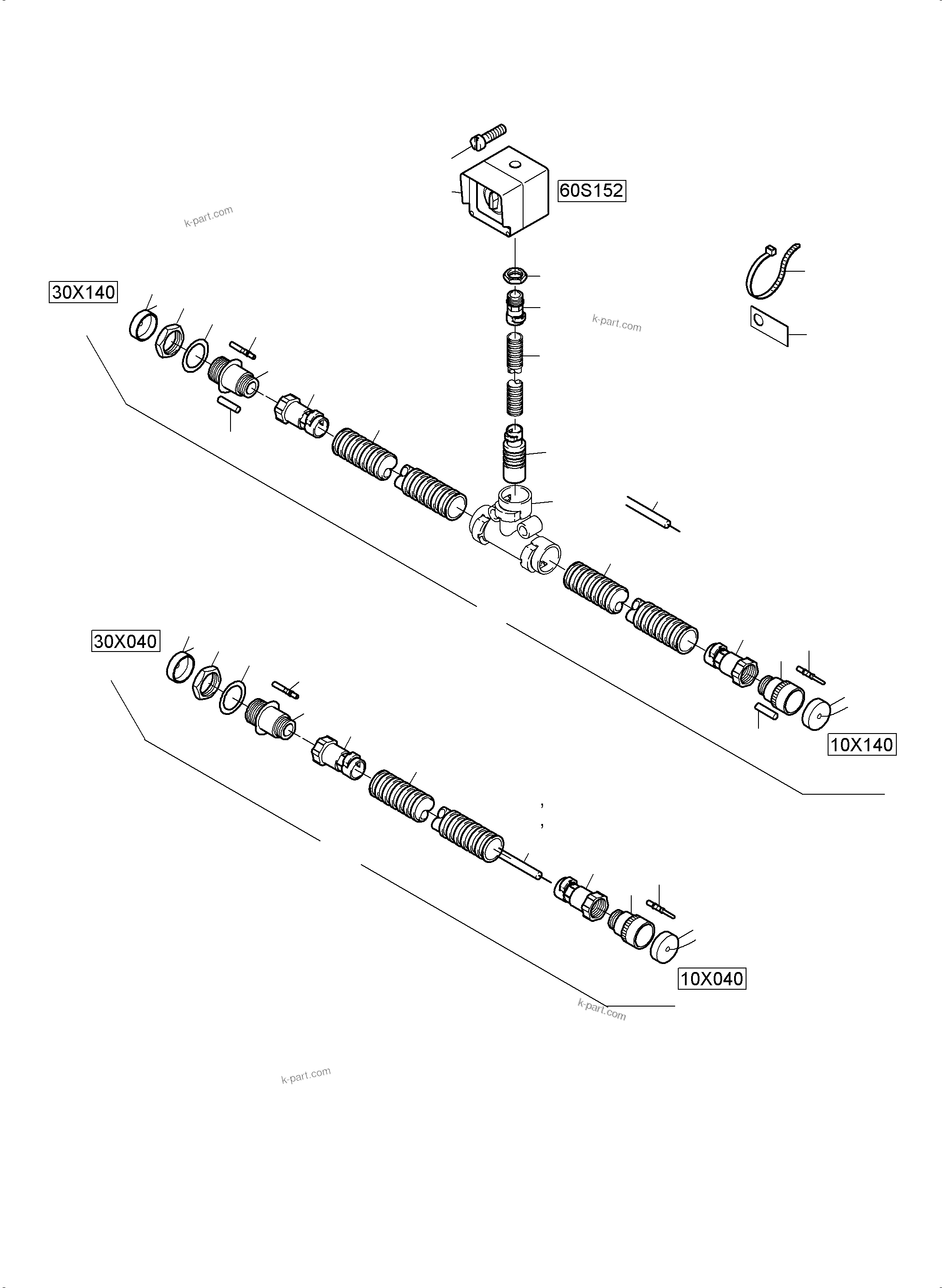 Komatsu parts book diagram for PC5500-6E S/N 15089: SWITCH CABINET - ELECTRIC - OUTER