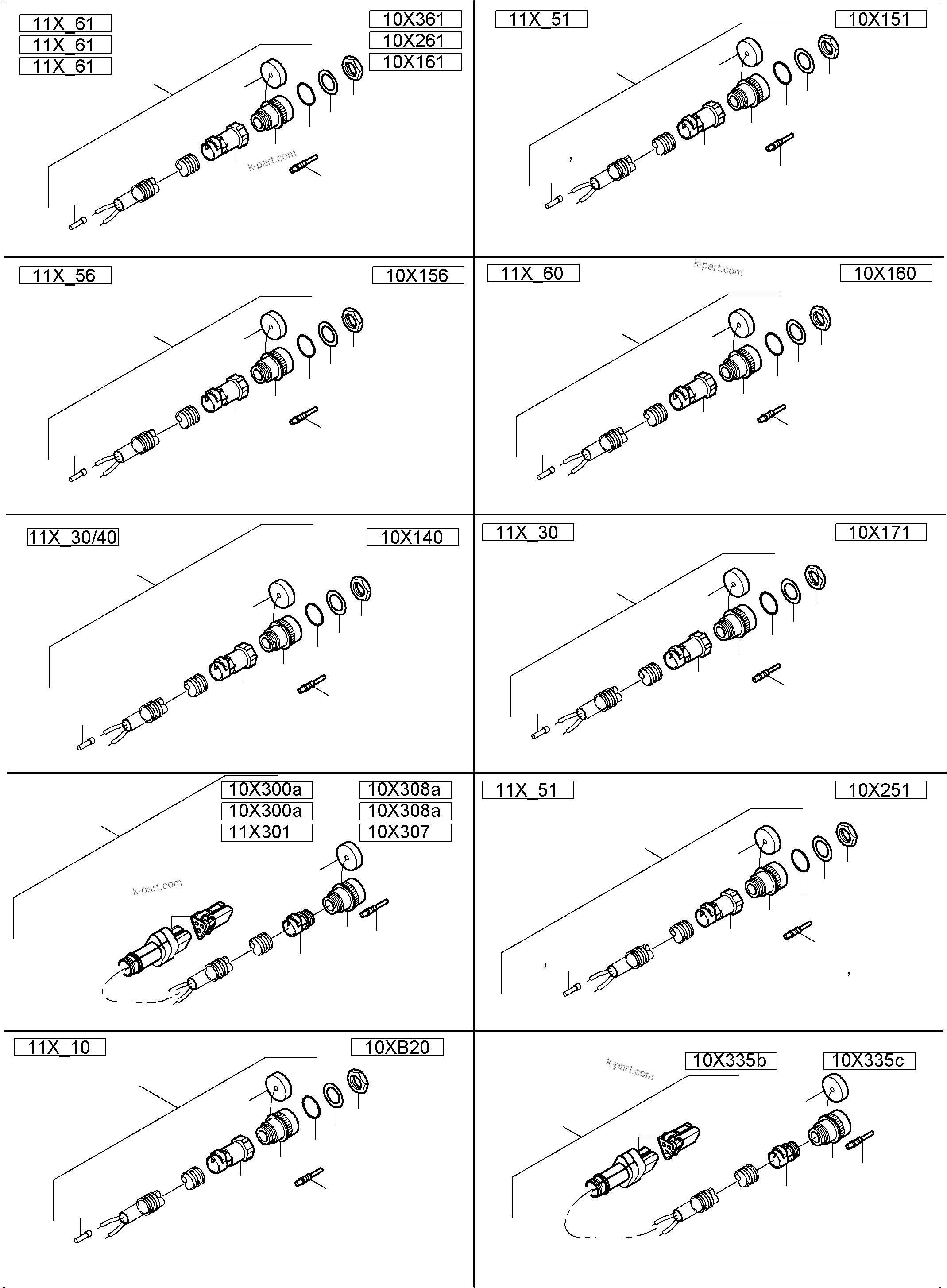 Komatsu parts book diagram for PC5500-6 S/N 15137: CABIN SUPPORT AND INTERMEDIATE LANDING HARNESSES