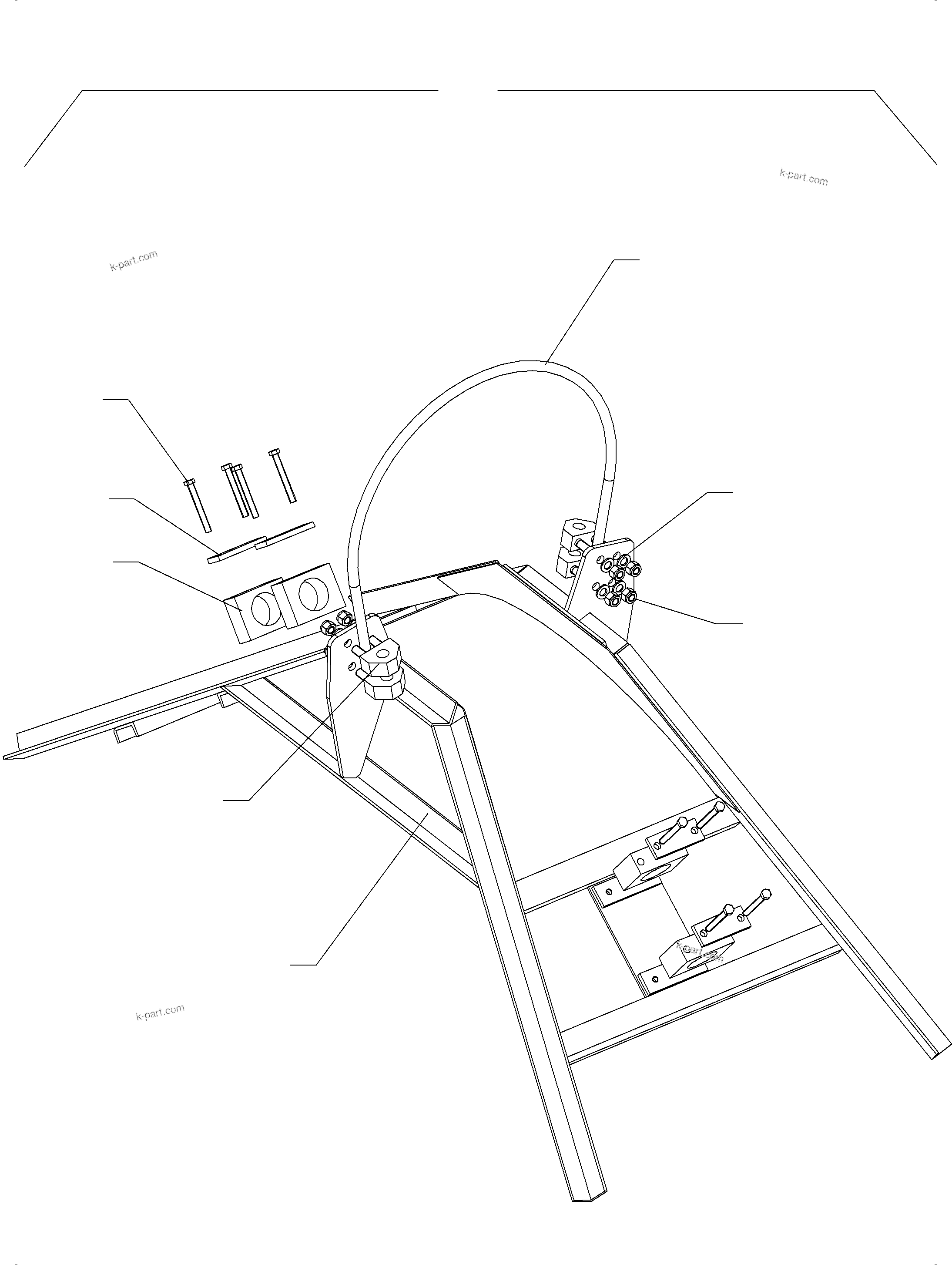 Komatsu parts book diagram for PC3000-6E S/N 46231: CABLE SUPPLY