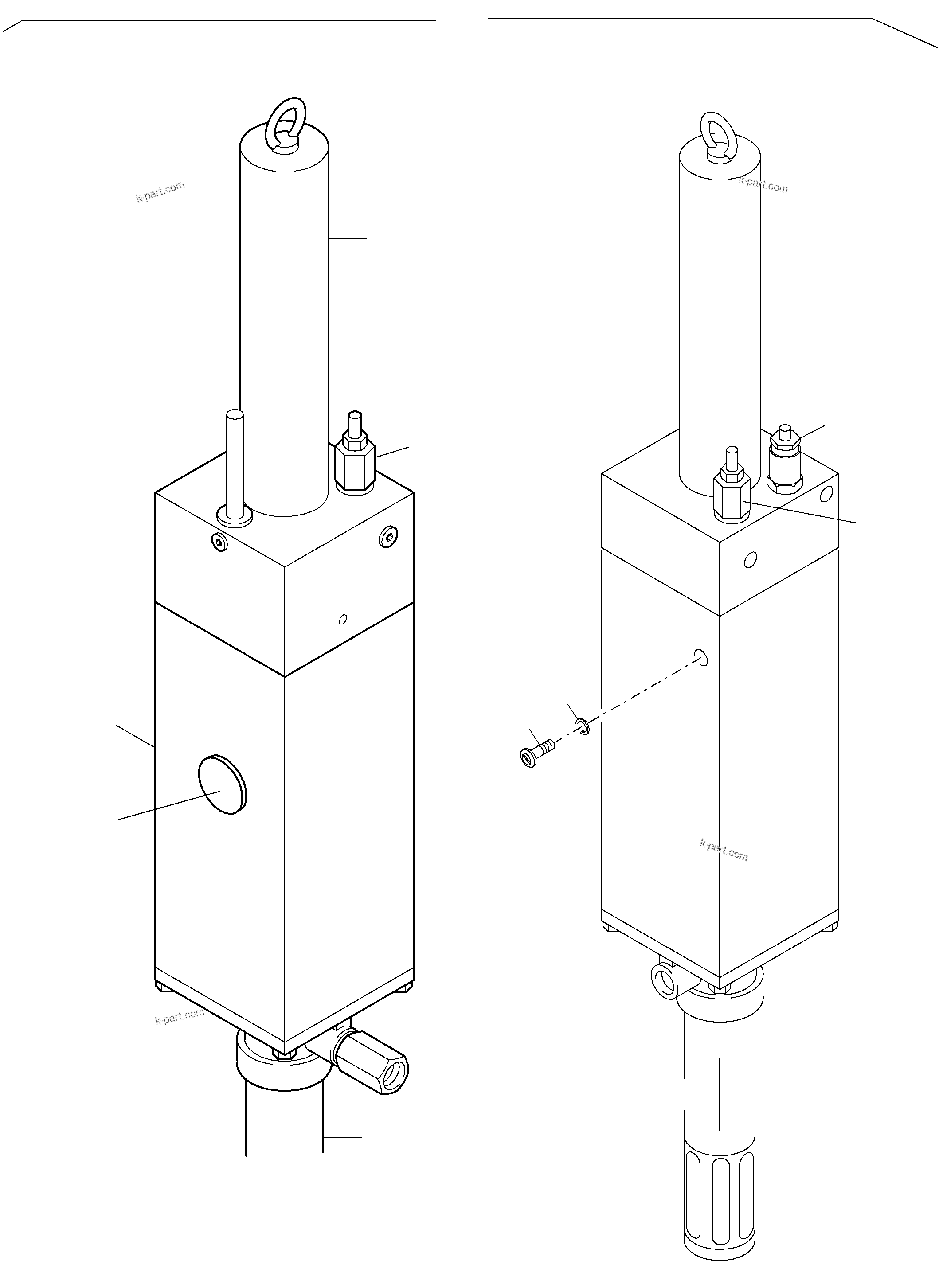 Komatsu parts book diagram for PC4000-6 S/N 58137: LUBE PUMP