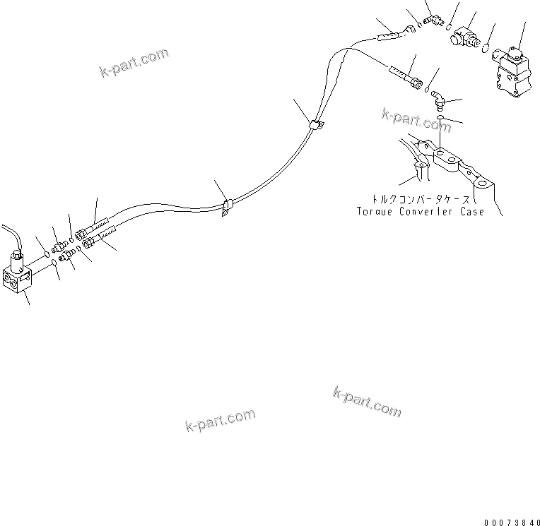 Komatsu parts book diagram for HM300-1L S/N A10001-UP: EXHAUST BRAKE (2/2)