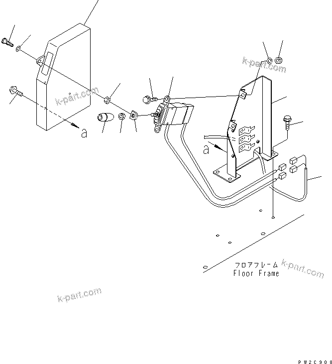 Komatsu parts book diagram for HM300-1L S/N A10001-UP: DUMP CONTROL