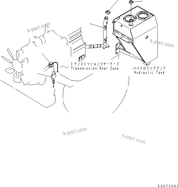 Komatsu parts book diagram for HM300-1L S/N A10001-UP: CAP LOCK