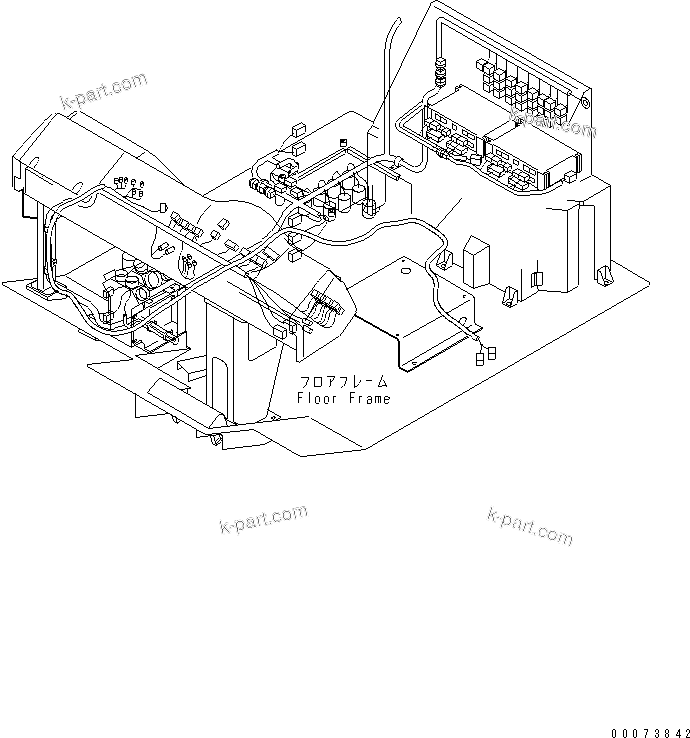 Komatsu parts book diagram for HM400-1L S/N A10001-UP: CAB ELECTRICAL (DUMP COUNTER)