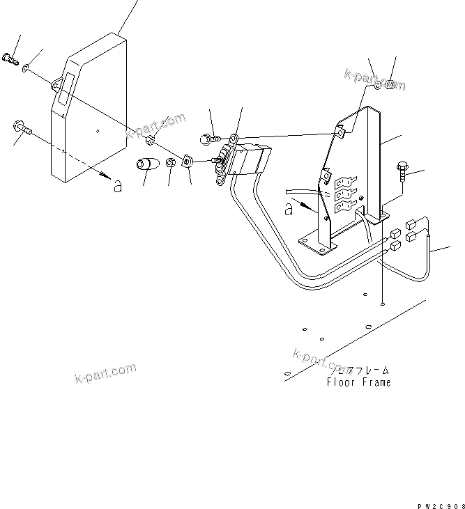 Komatsu parts book diagram for HM400-1L S/N A10001-UP: DUMP CONTROL