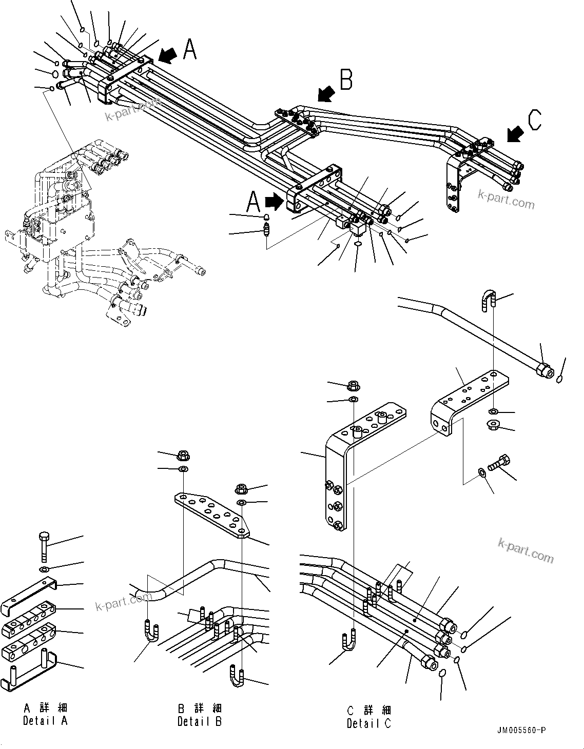 Komatsu parts book diagram for HD785-NI-7 S/N N10561-UP: BATTERY BOX AND REAR HOOD (LARGE CAPACITY BATTERY, SANDY AND DUSTY TERRAIN ARRANGEMENT, EXTRA BAD FUEL AND POOR FUEL SPECIFICATI