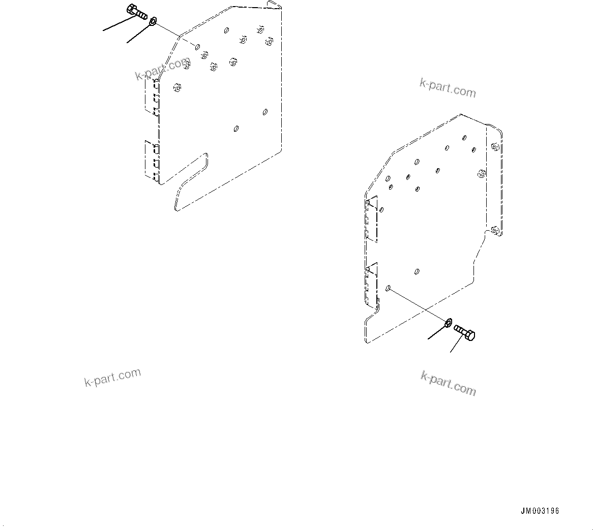 Komatsu parts book diagram for HD785-NI-7 S/N N10561-UP: ENGINE FILTER AND RELATED PARTS (EXTRA BAD FUEL AND POOR FUEL SPECIFICATION, WATER+DUST, ADDITIONAL FILTER) (MOUNTING)