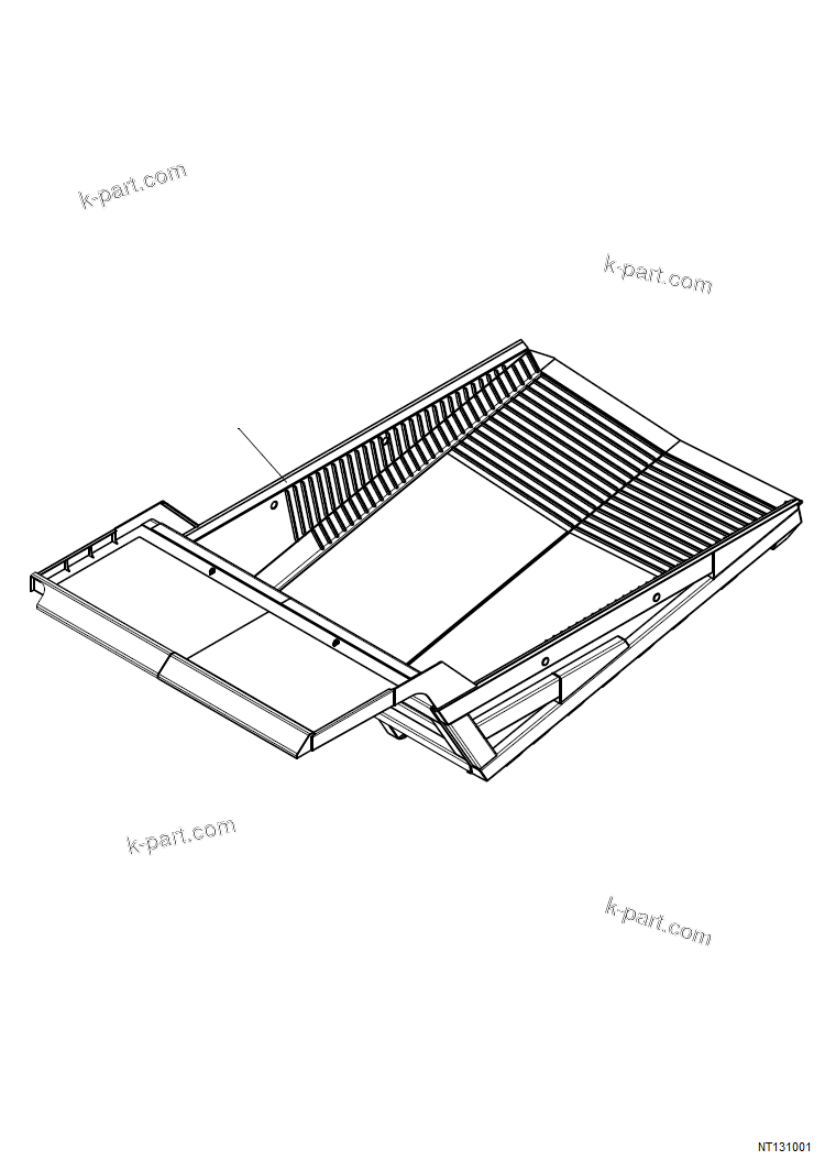 Komatsu parts book diagram for HD785-NI-7 S/N N10561-UP: BODY (BODY, KSA WITH LINER)
