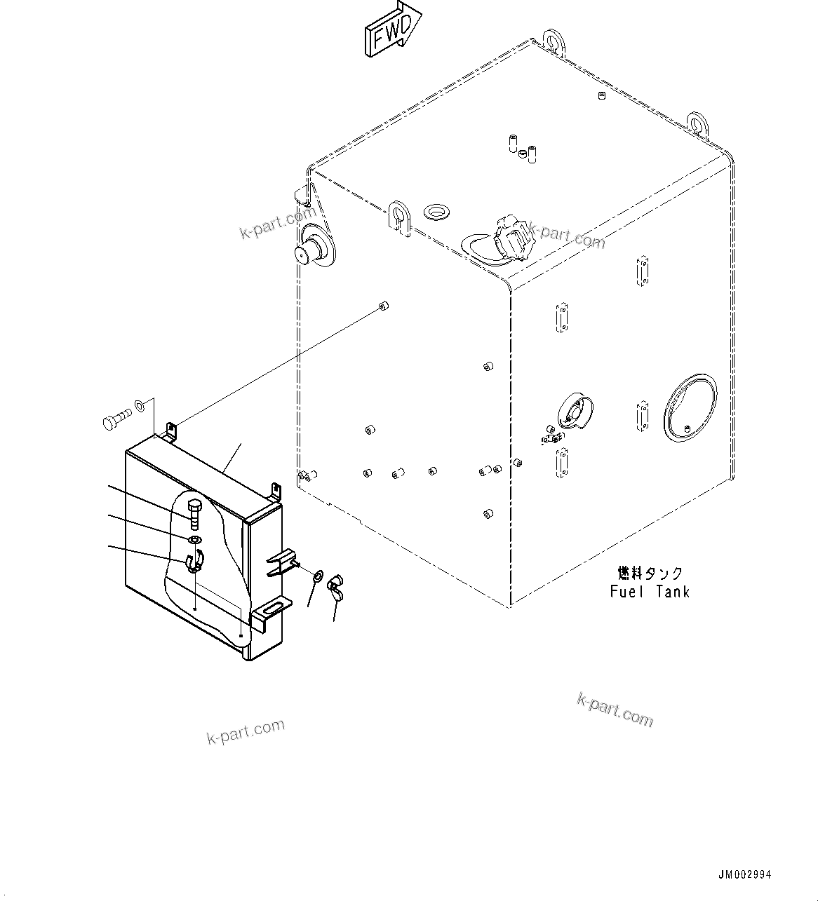 Komatsu parts book diagram for HD785-NI-7 S/N N10561-UP: GENERAL TOOL SET (TOOL KIT) (TOOL BOX)