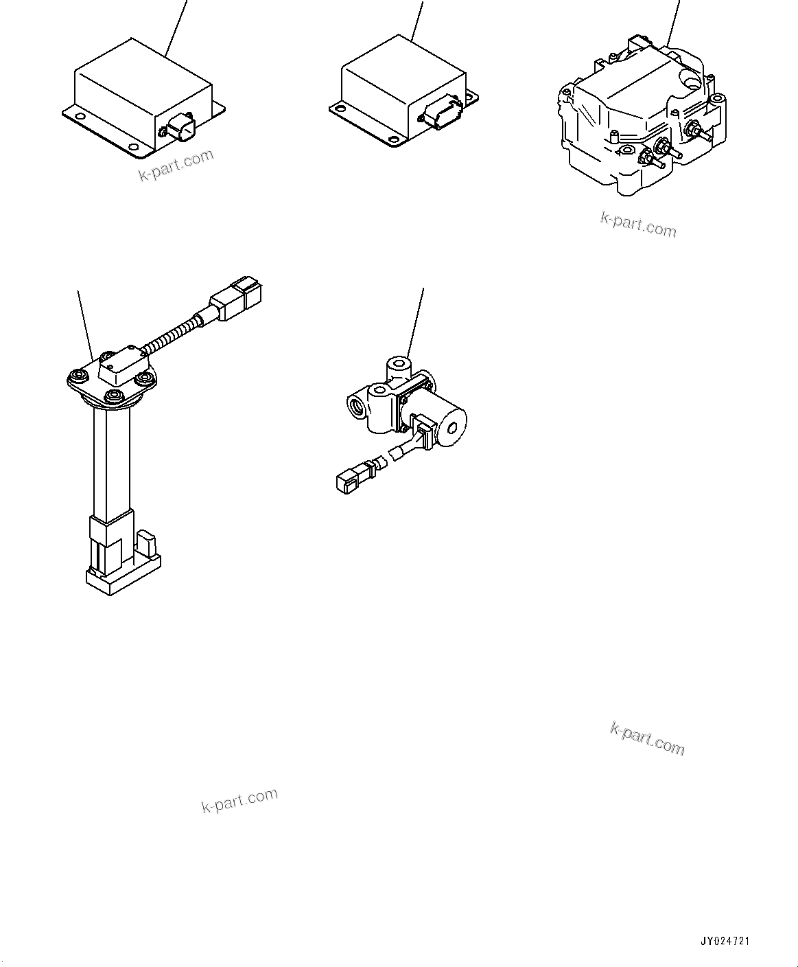 Komatsu parts book diagram for SAA6D114E-6C S/N 26903969-UP (For HB365LC-3): DEF RELATED PARTS