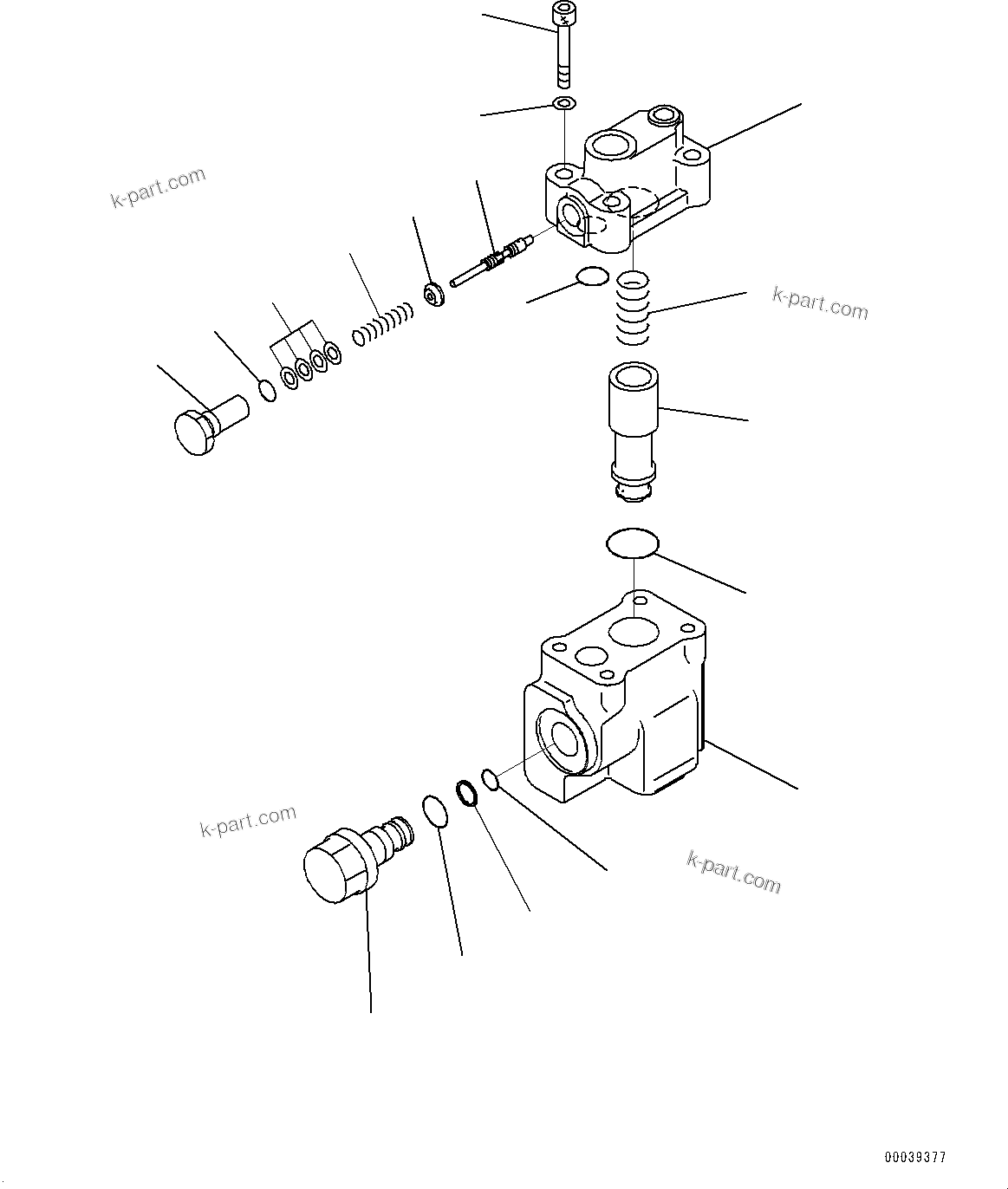 Komatsu parts book diagram for PC700LC-11 S/N 80013-UP: ARM AND BUCKET PIPING, ARM QUICK RETURN VALVE