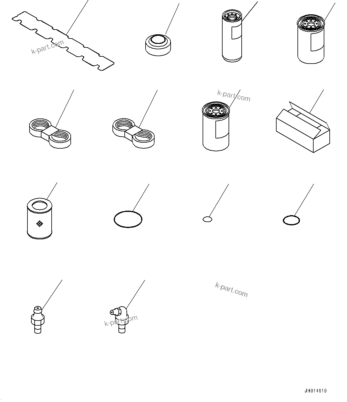 Komatsu parts book diagram for HB365LC-3E0 S/N K75001-UP: SPARE PARTS