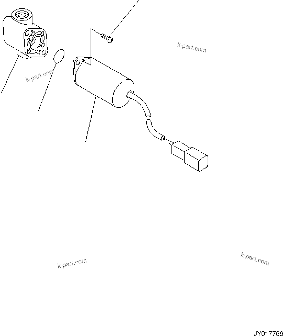 Komatsu parts book diagram for PC118MR-8 S/N F00003 AND UP: PROPORTIONAL PRESSURE CONTROL (PPC) VALVE CIRCUIT, 2 ATTACHMENT (2/2)