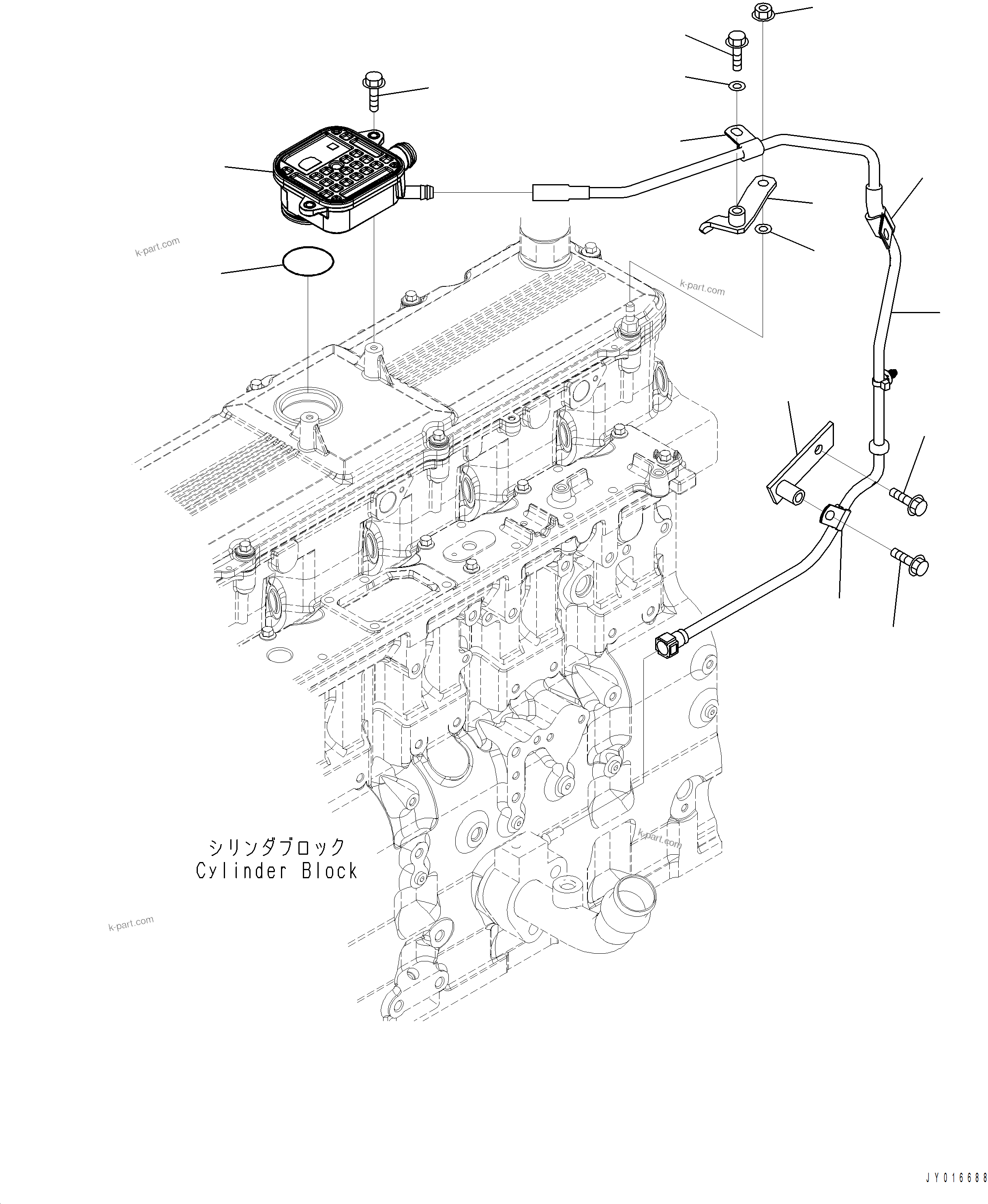Komatsu parts book diagram for PC390LCI-11 A31001-UP BEPB113400 3.8.2018: ABR00-001001 BREATHER