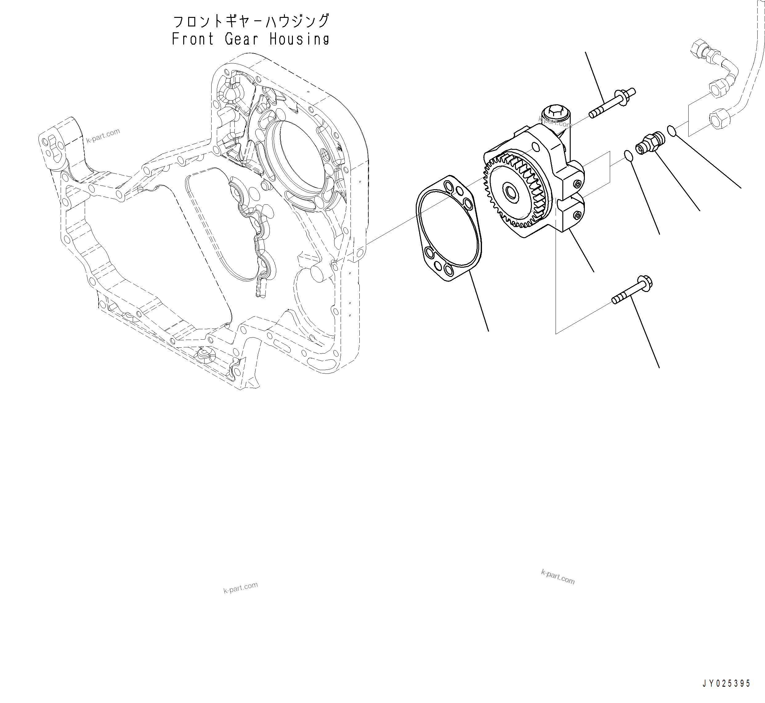 Komatsu parts book diagram for PC390LCI-11 A31001-UP BEPB113400 3.8.2018: AHD10-001001 HYDRAULIC PUMP
