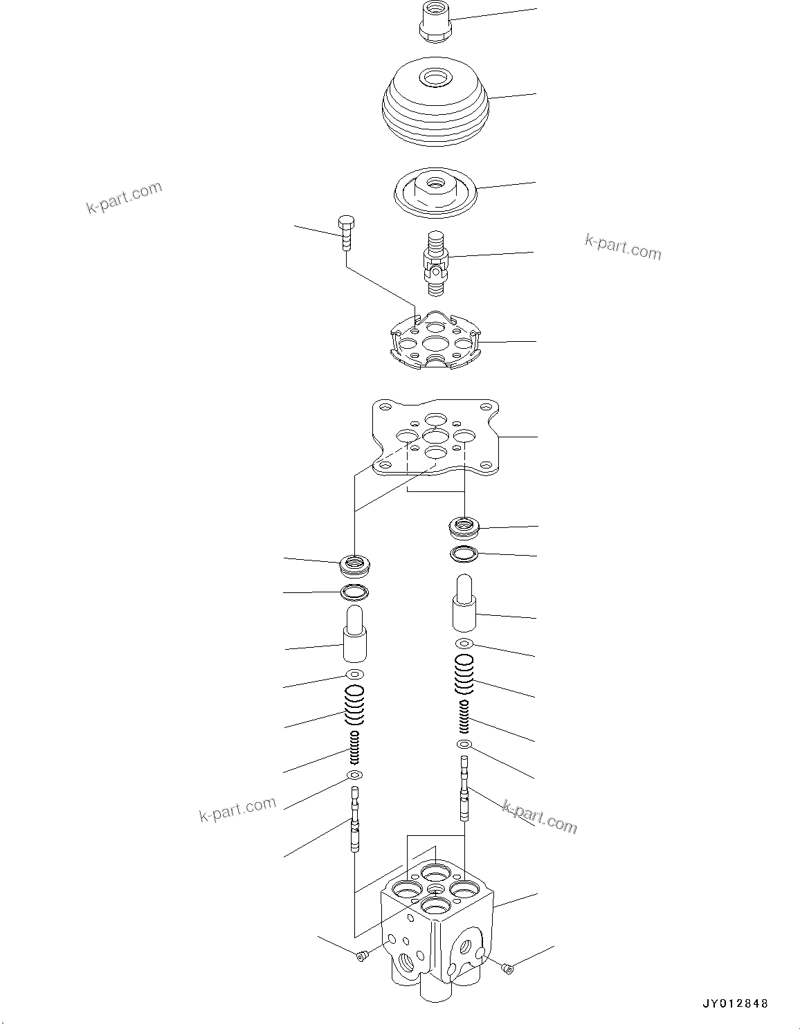 Komatsu parts book diagram for PC490LC-10 S/N 80001-UP: FLOOR FRAME GROUP, WITH ADDITIONAL ACTUATOR PIPING, ACCUMULATOR, PPC VALVE FOR WORK EQUIPMENT, LHS