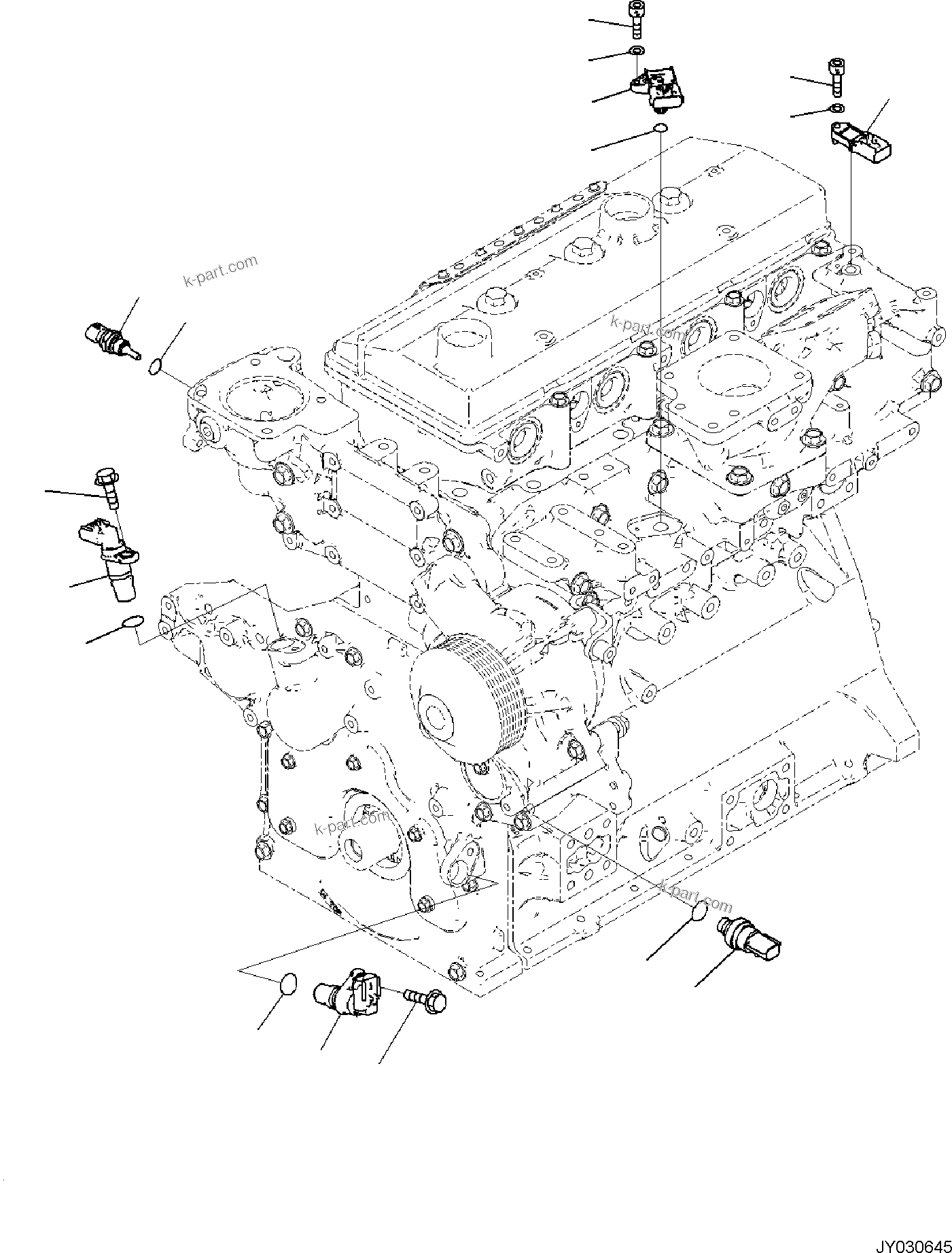 Komatsu parts book diagram for SAA4D95LE-7A S/N 801699-UP FOR PW118MR-11: ENGINE ACCESSORIES AND OTHERS, ENGINE CONTROL MODULE, MODULE