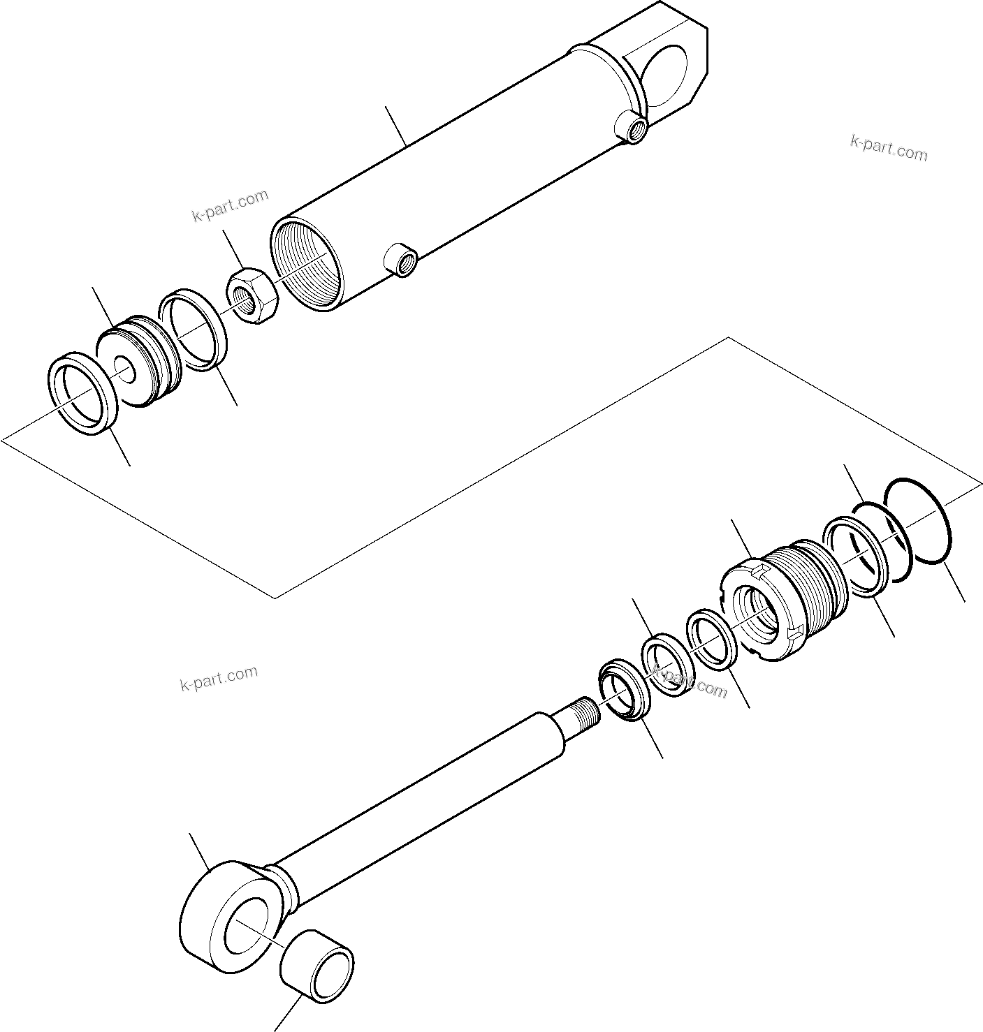Komatsu parts book diagram for WB97S-5 S/N F00003-Up: BUCKET 4 IN 1 (DETAILS)