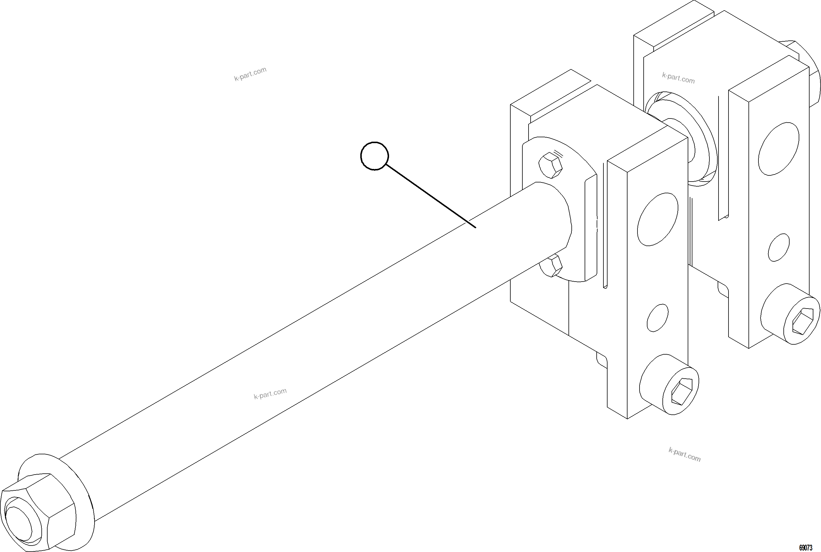Komatsu parts book diagram for AFE73-T 980E-4 S/N A40160 - A40162  BUENAVISTA: SMART RIM TOOL