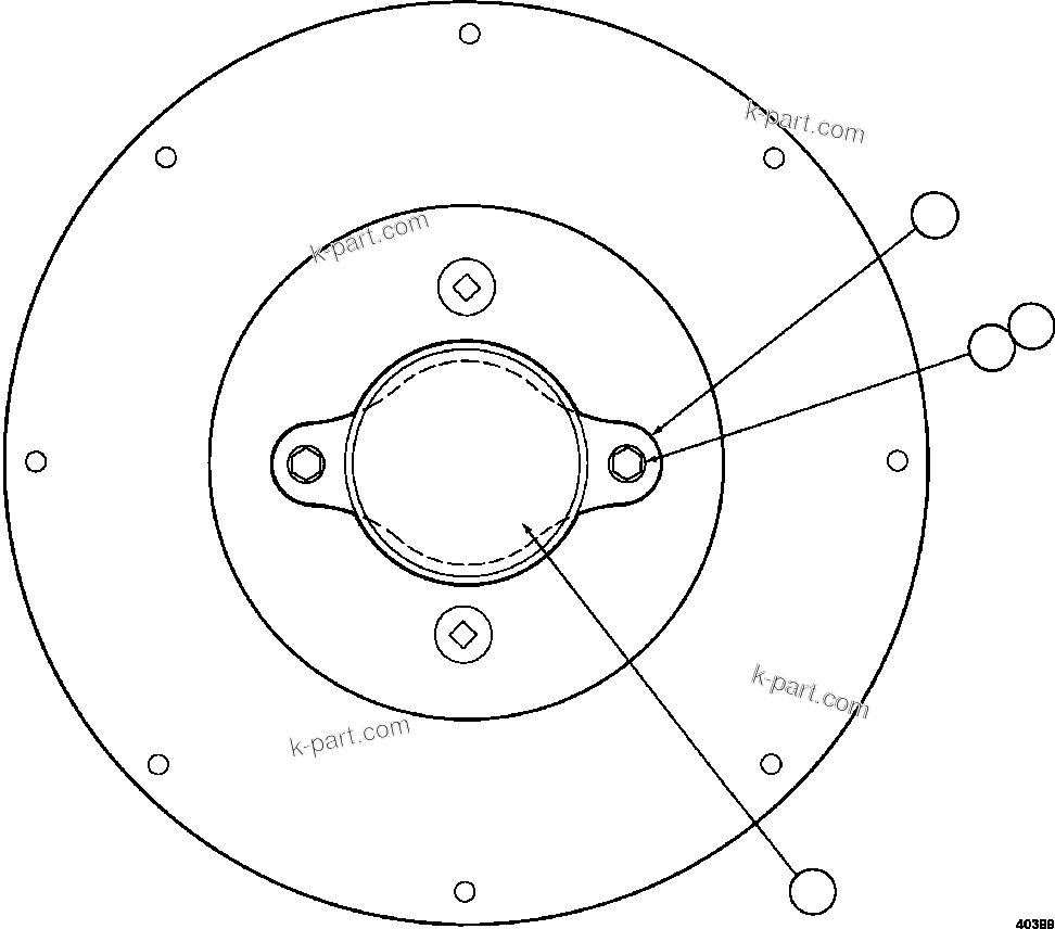Komatsu parts book diagram for AFE75-AM 980E-5 S/N A50142 - A50143  SPENCE: HUBODOMETER INSTALLATION