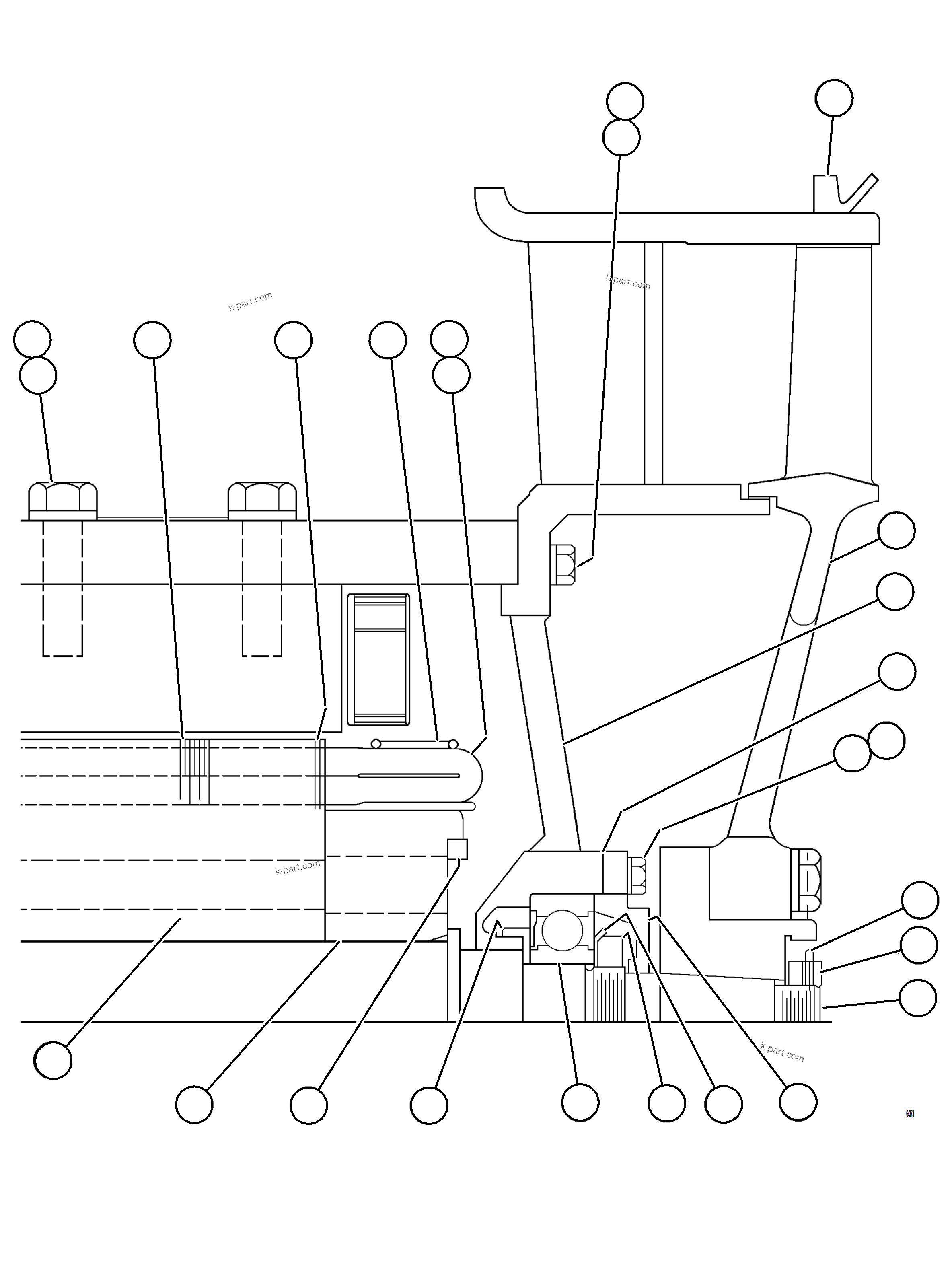Komatsu parts book diagram for AFE75-BC 980E-5 S/N A50221  KCH: GRID BLOWER MOTOR    4/4