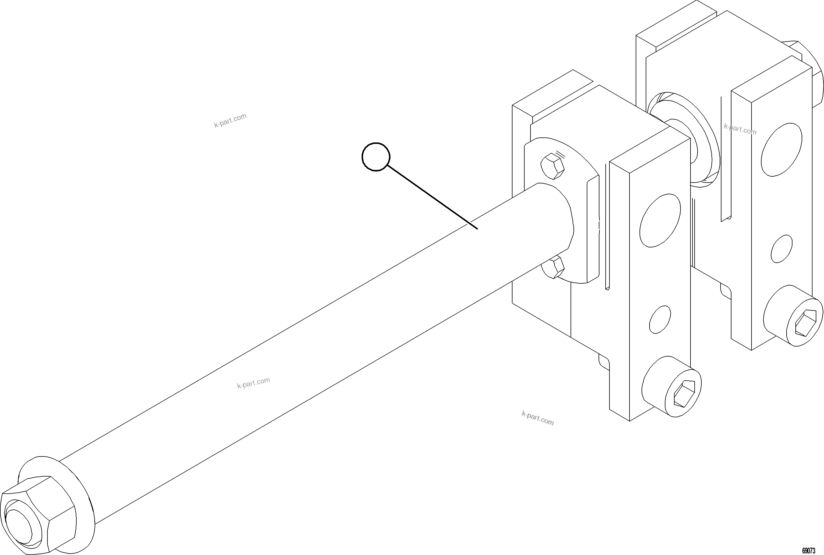 Komatsu parts book diagram for AFE75-BC 980E-5 S/N A50221  KCH: SMART RIM TOOL
