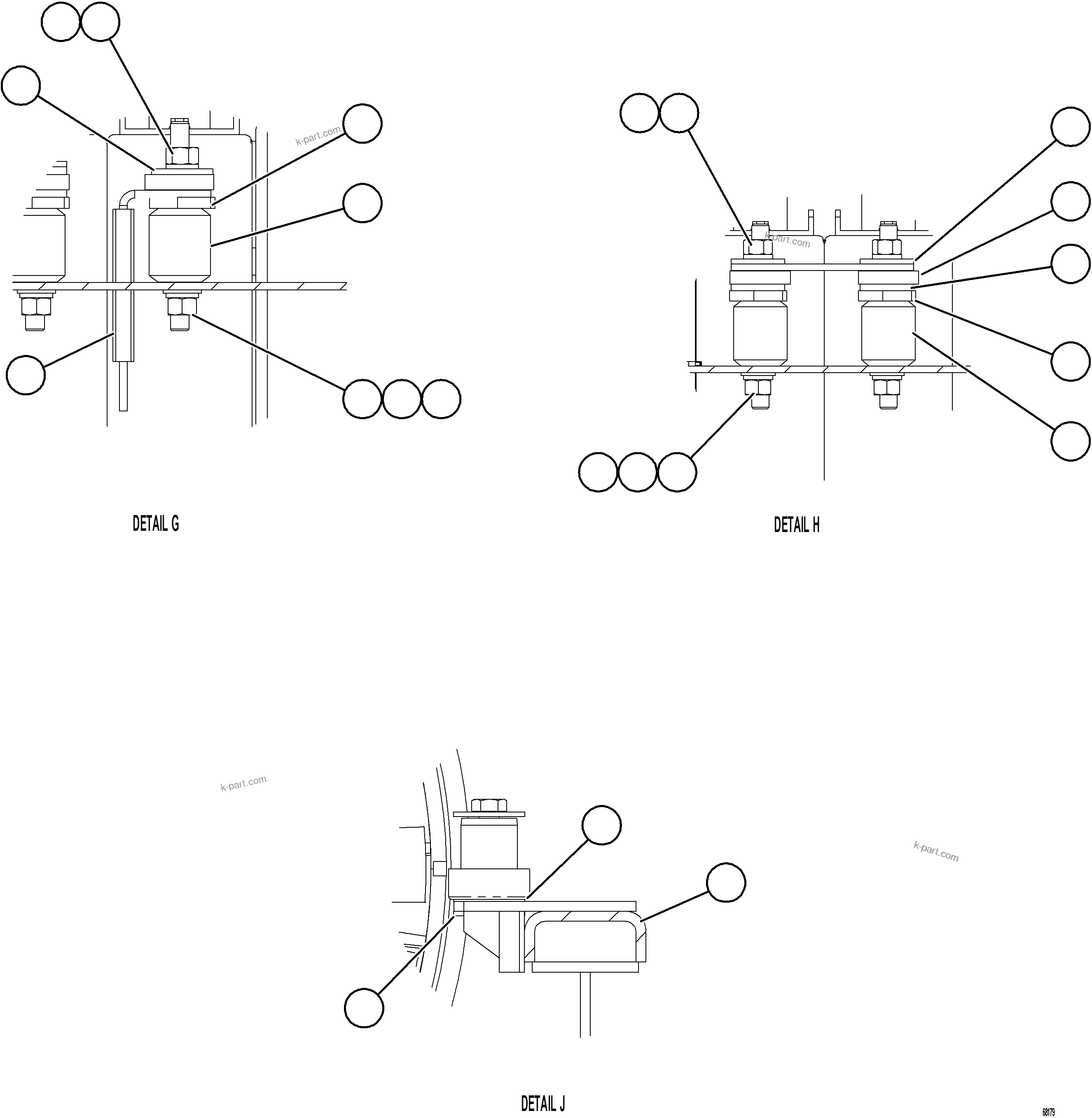 Komatsu parts book diagram for AFE78-AJ 930E-5 S/N A40133 - A40134  MARIGOLD: RETARDING GRID    6/6    58F-06-03102