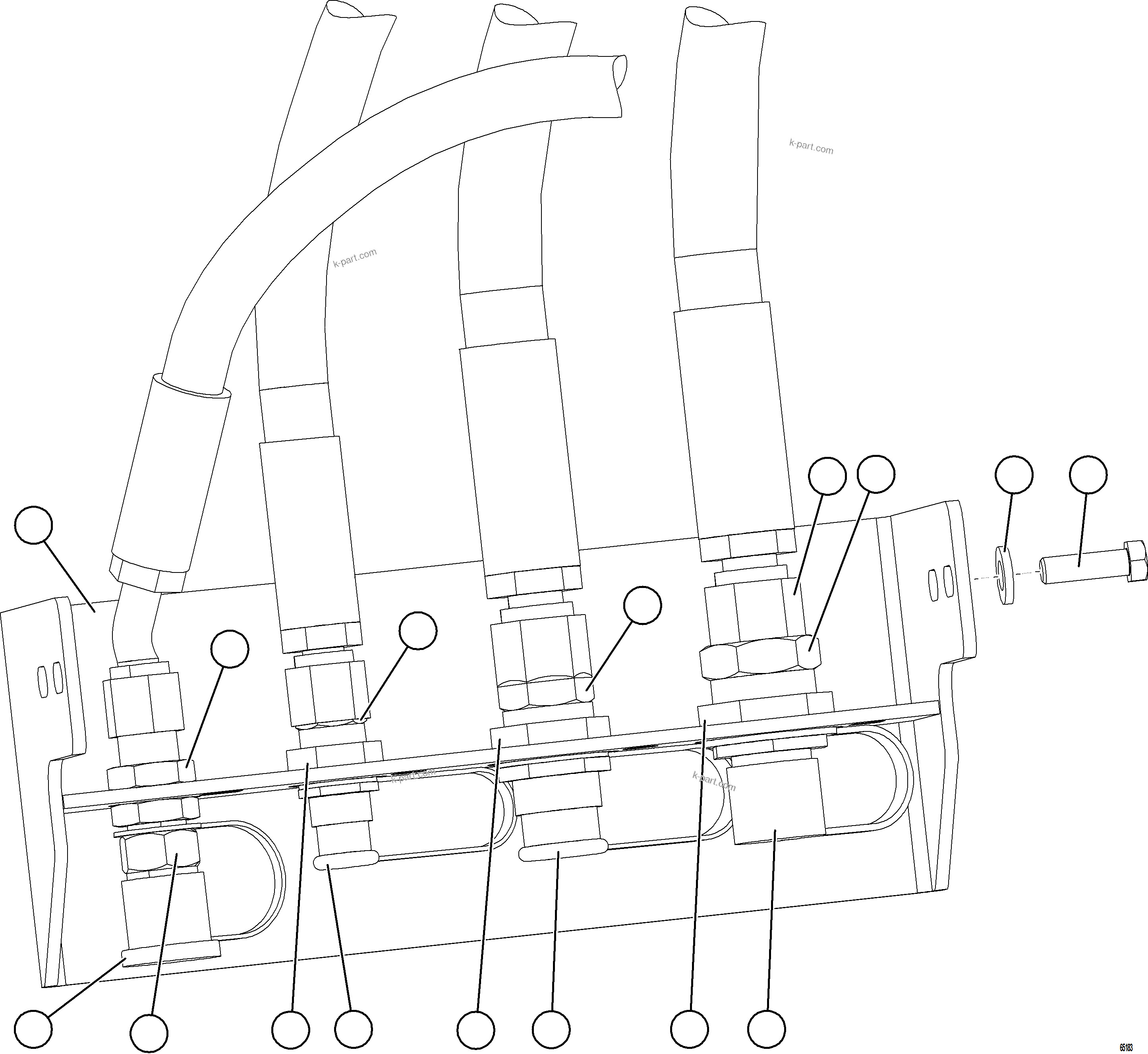 Komatsu parts book diagram for AFE78-AL 930E-5 S/N A40139 - A40140  MOGALAKWENA: REMOTE SERVICE CENTER    2/2